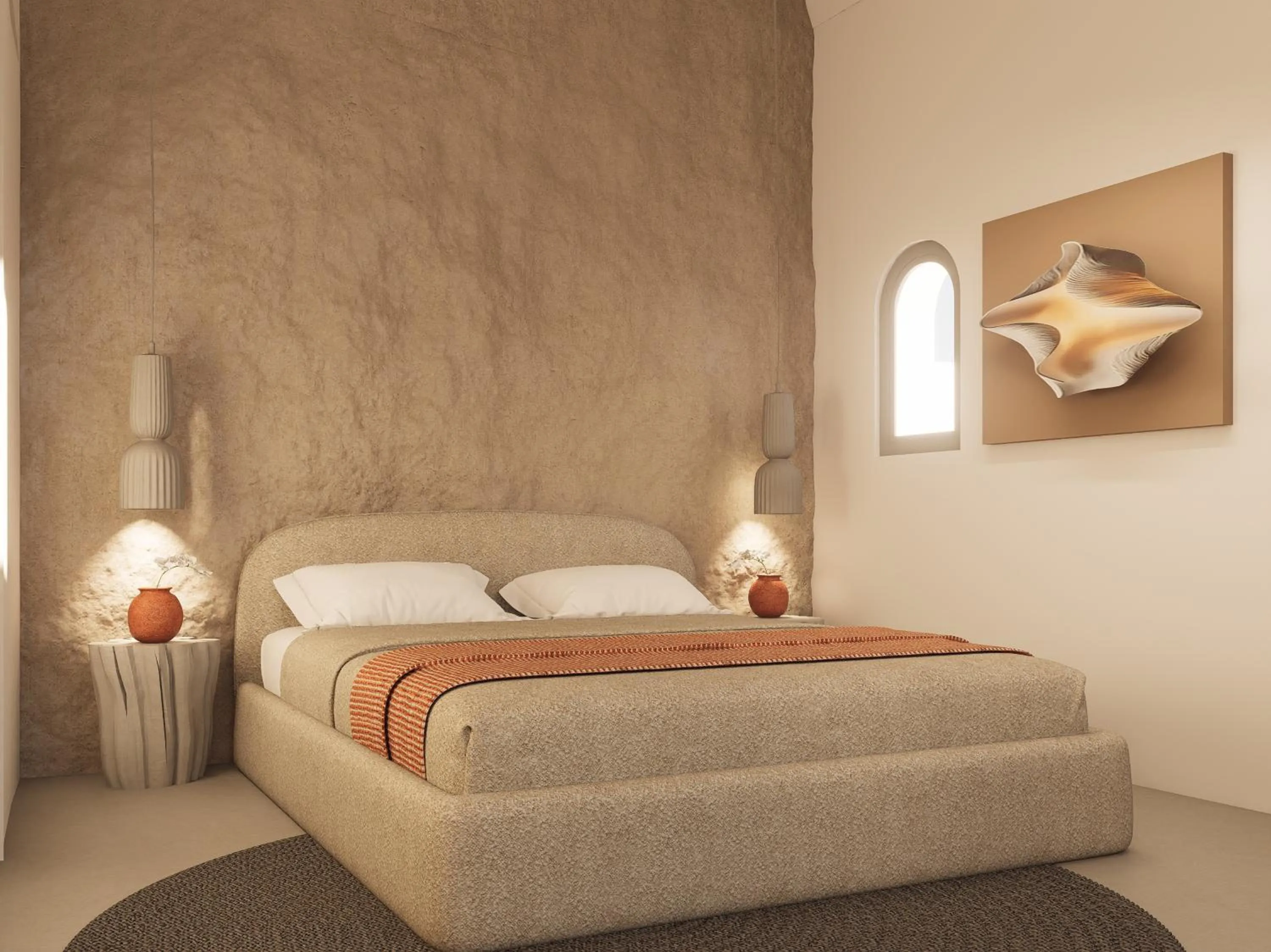 Bed in Grace Hotel, Auberge Collection