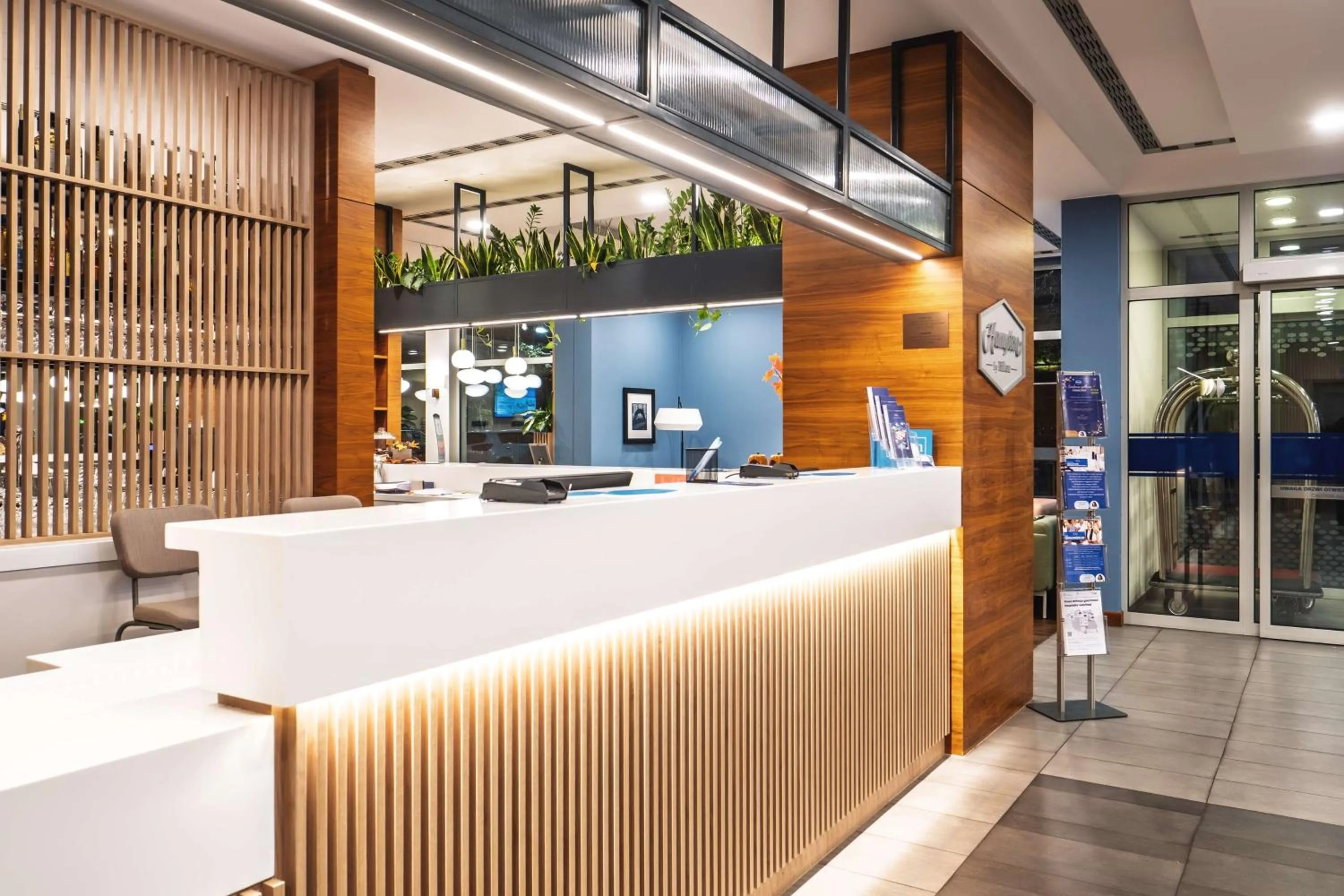 Lobby or reception in Hampton by Hilton Świnoujscie