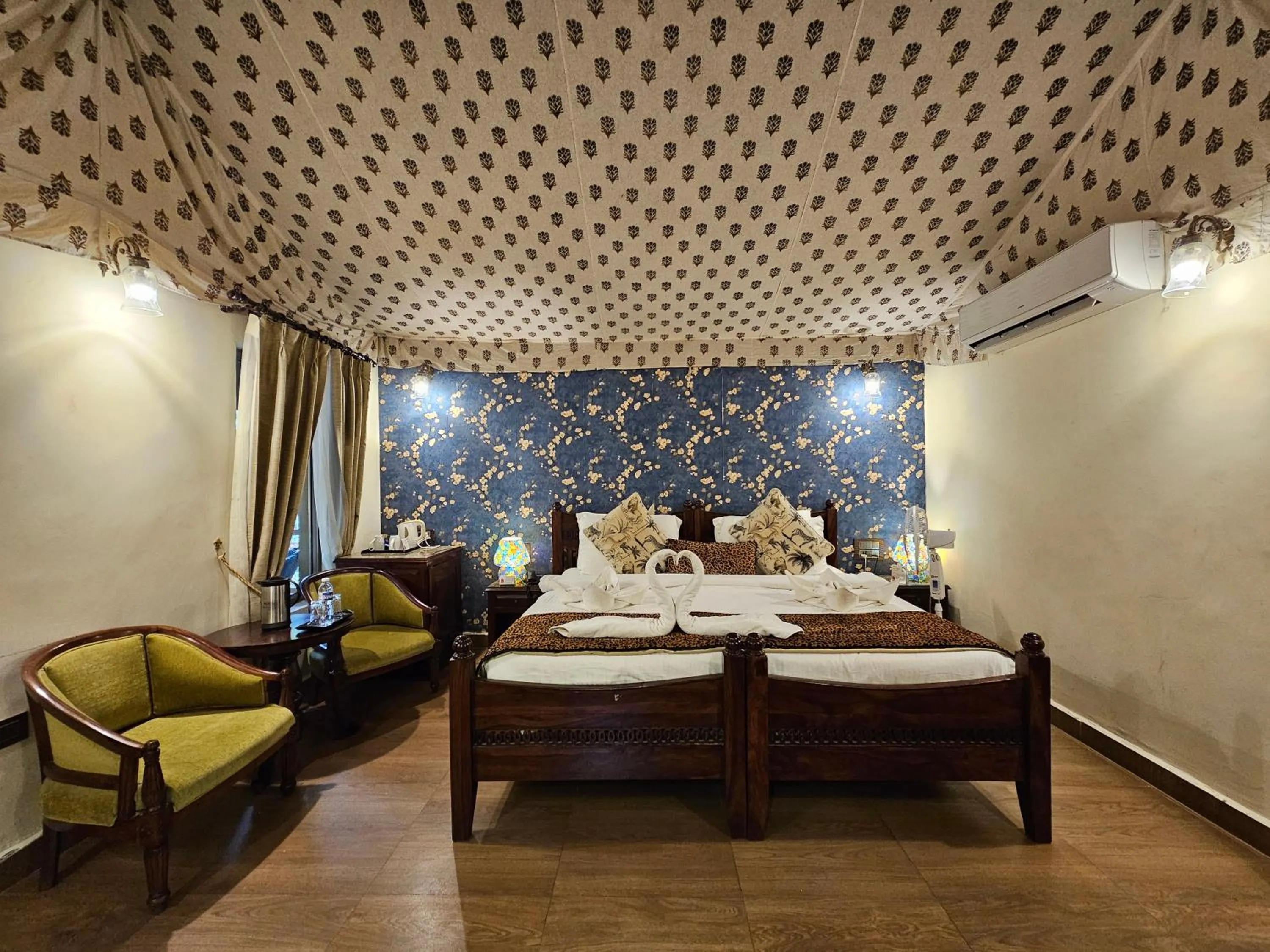 Bed in Gir Lion Safari Camp by Trulyy, Sasan Gir