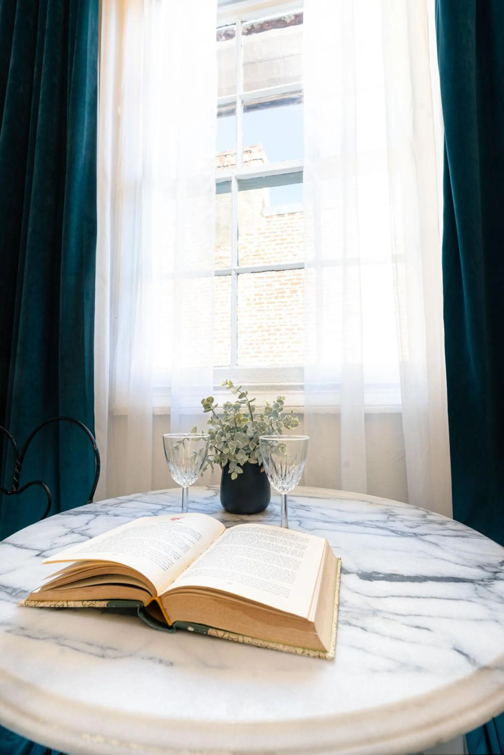 Bed in French Quarter Mansion