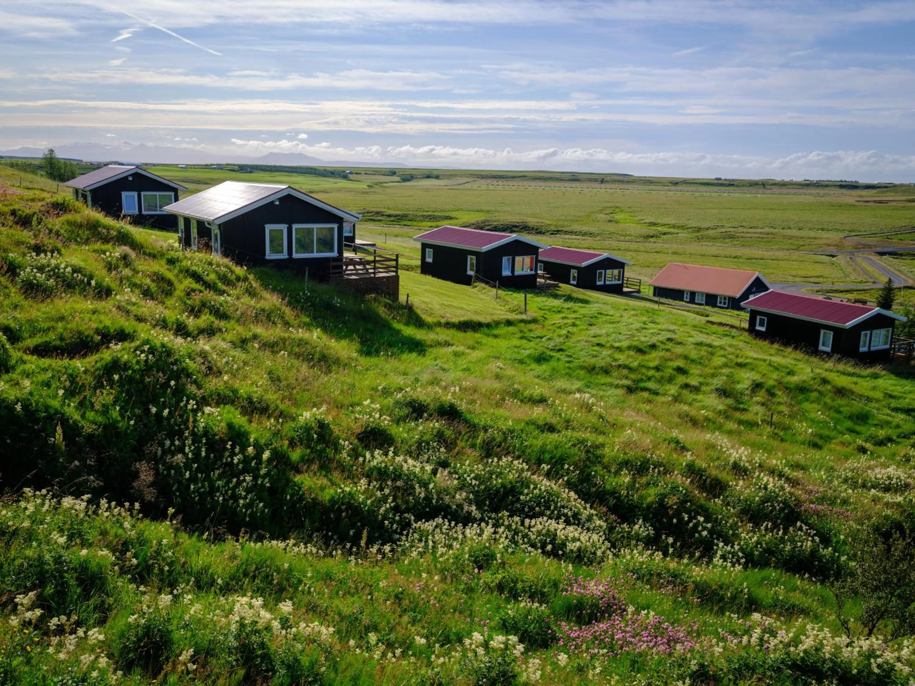Property building in Hestheimar