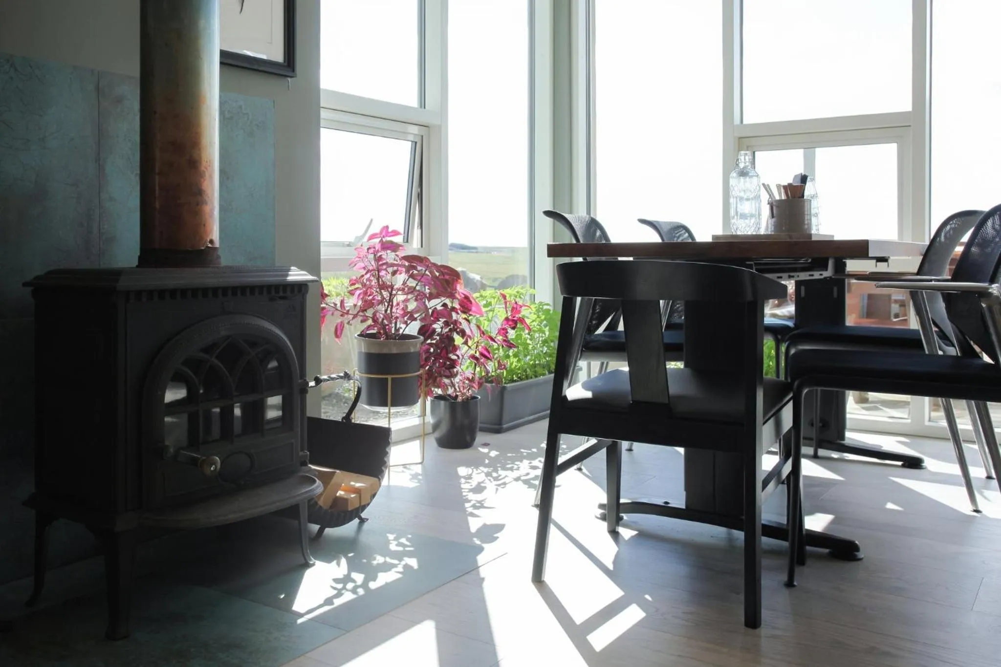 Breakfast in Hestheimar