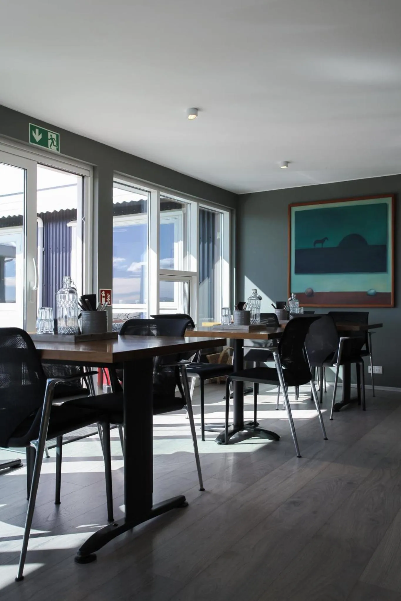 Breakfast in Hestheimar