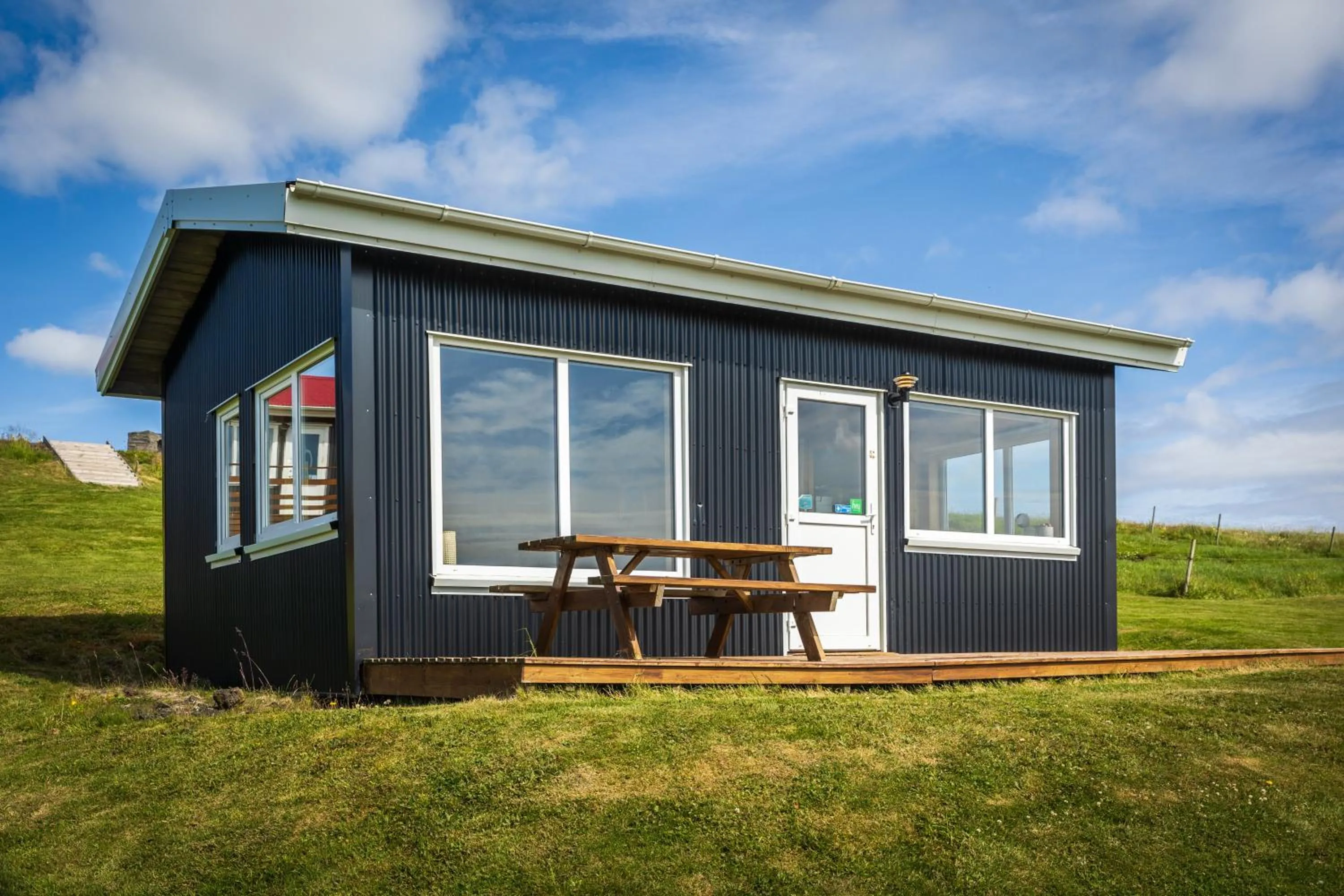 Property building in Hestheimar