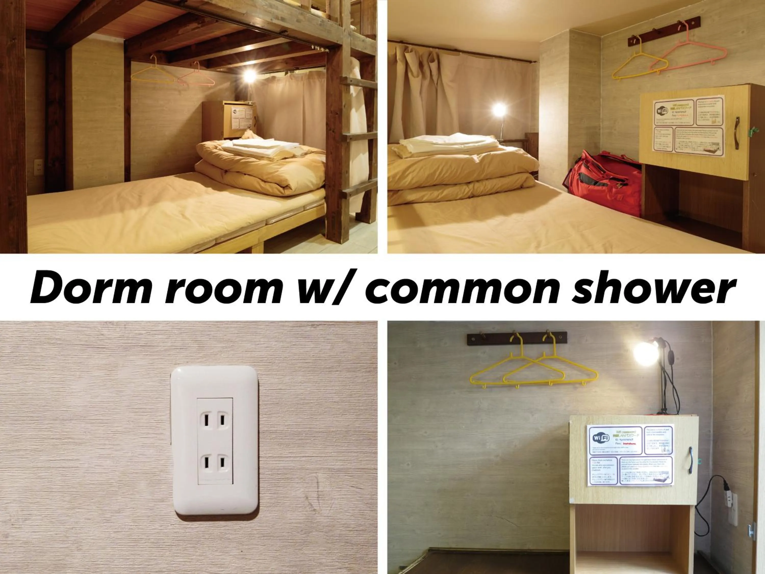 Bedroom, Bed in Kyoto Hana Hostel