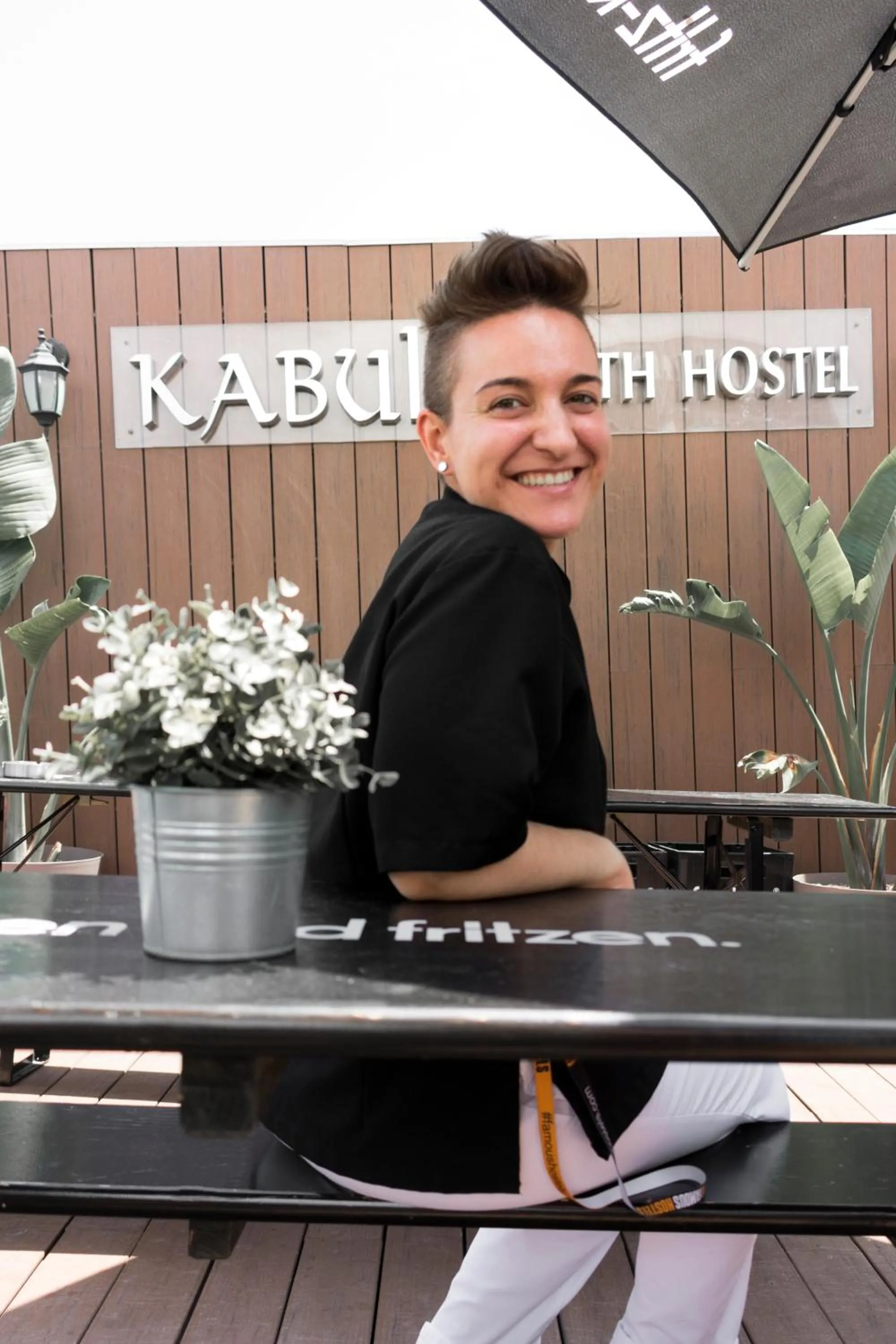 Staff in Kabul Party Hostel Barcelona