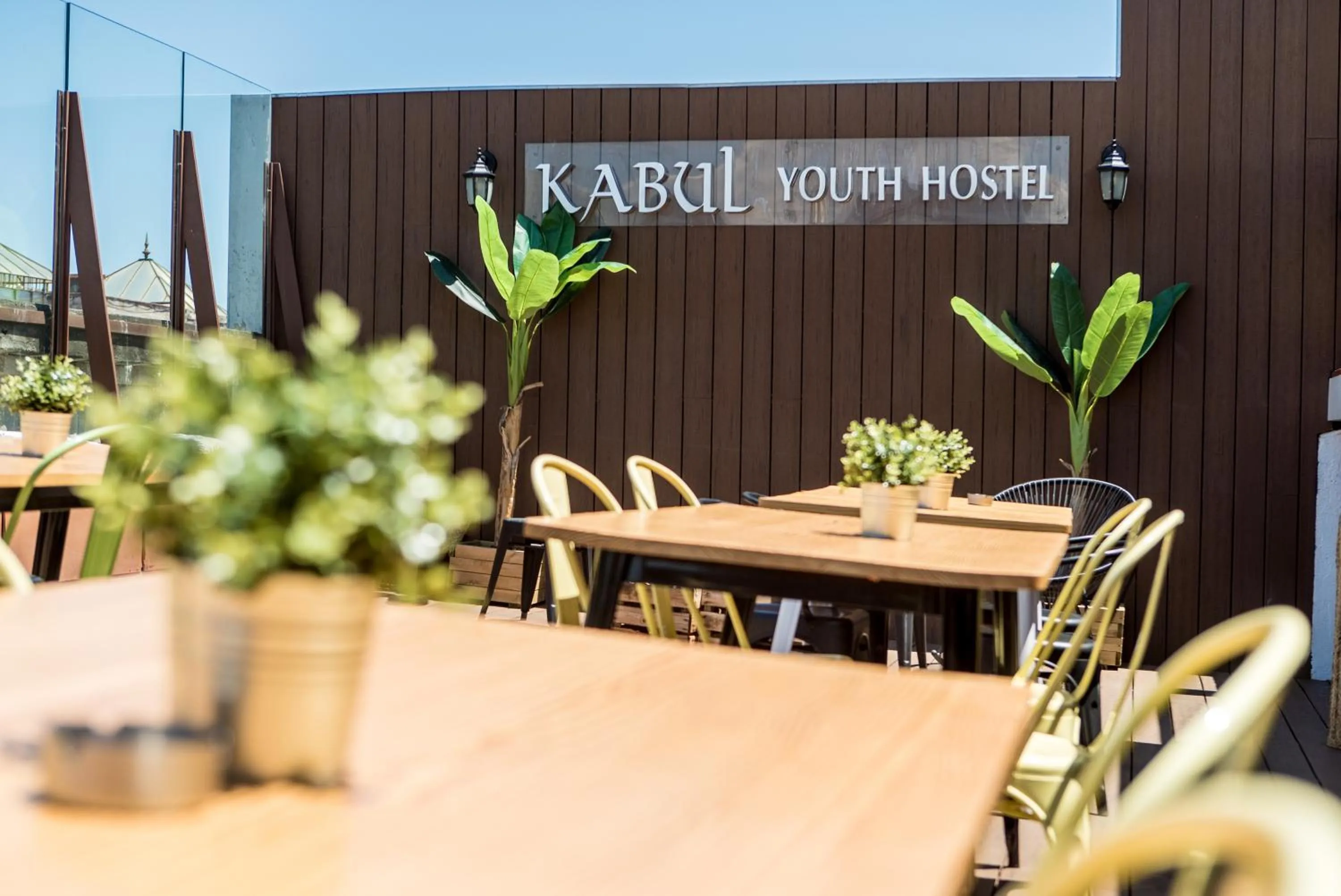 Balcony/Terrace in Kabul Party Hostel Barcelona