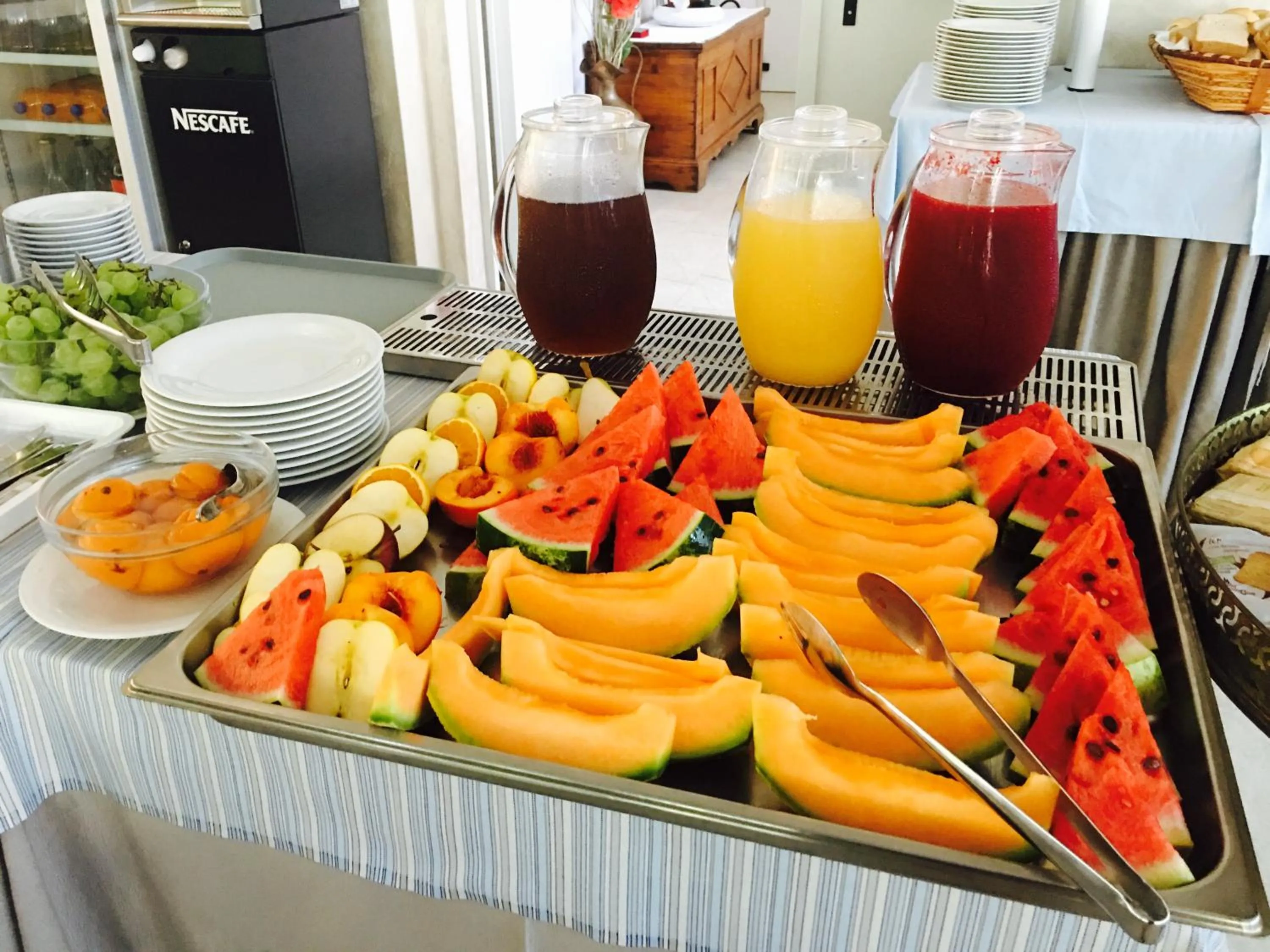 Food close-up in Hotel Monica