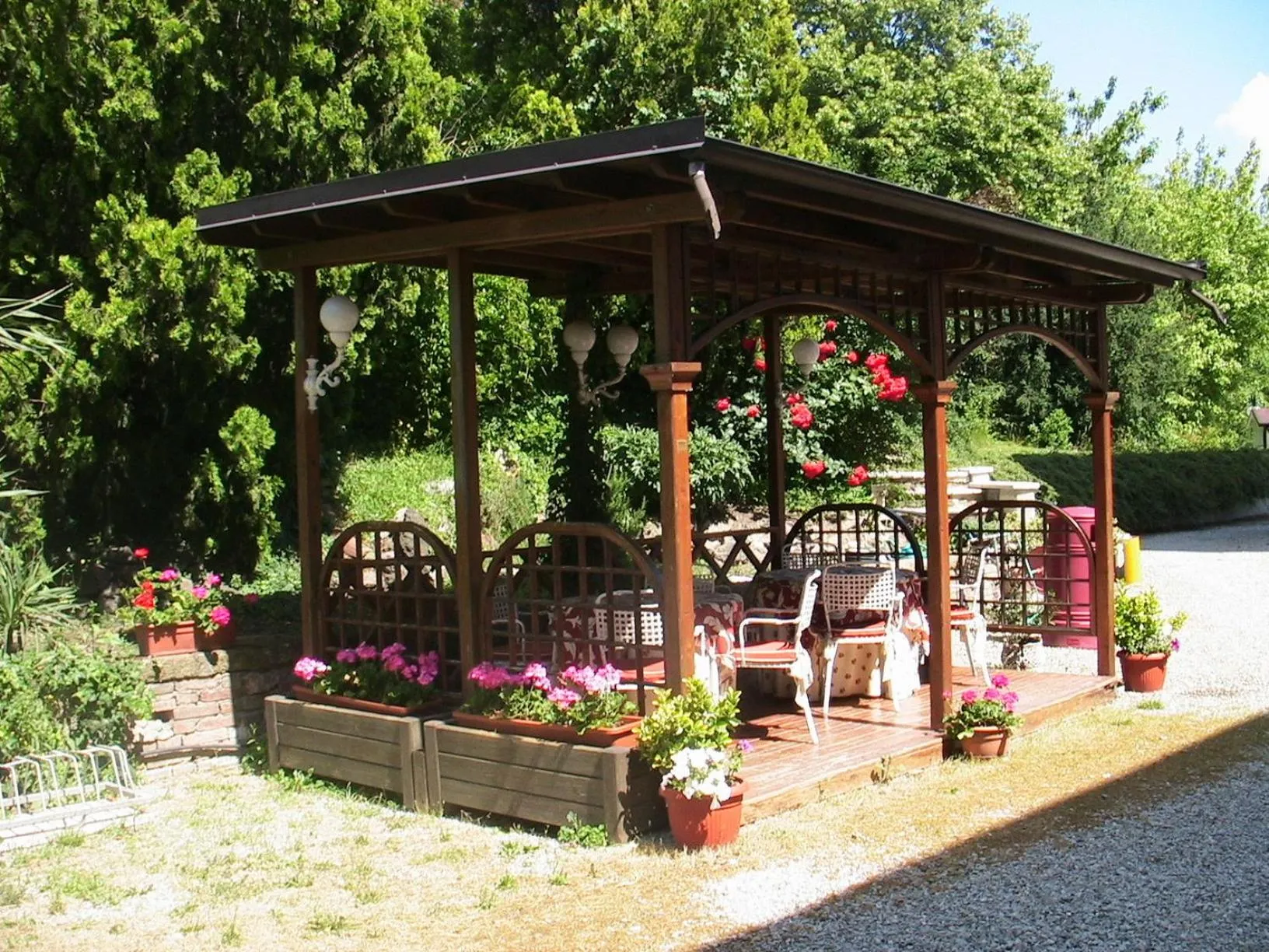 Garden in Hotel Castello