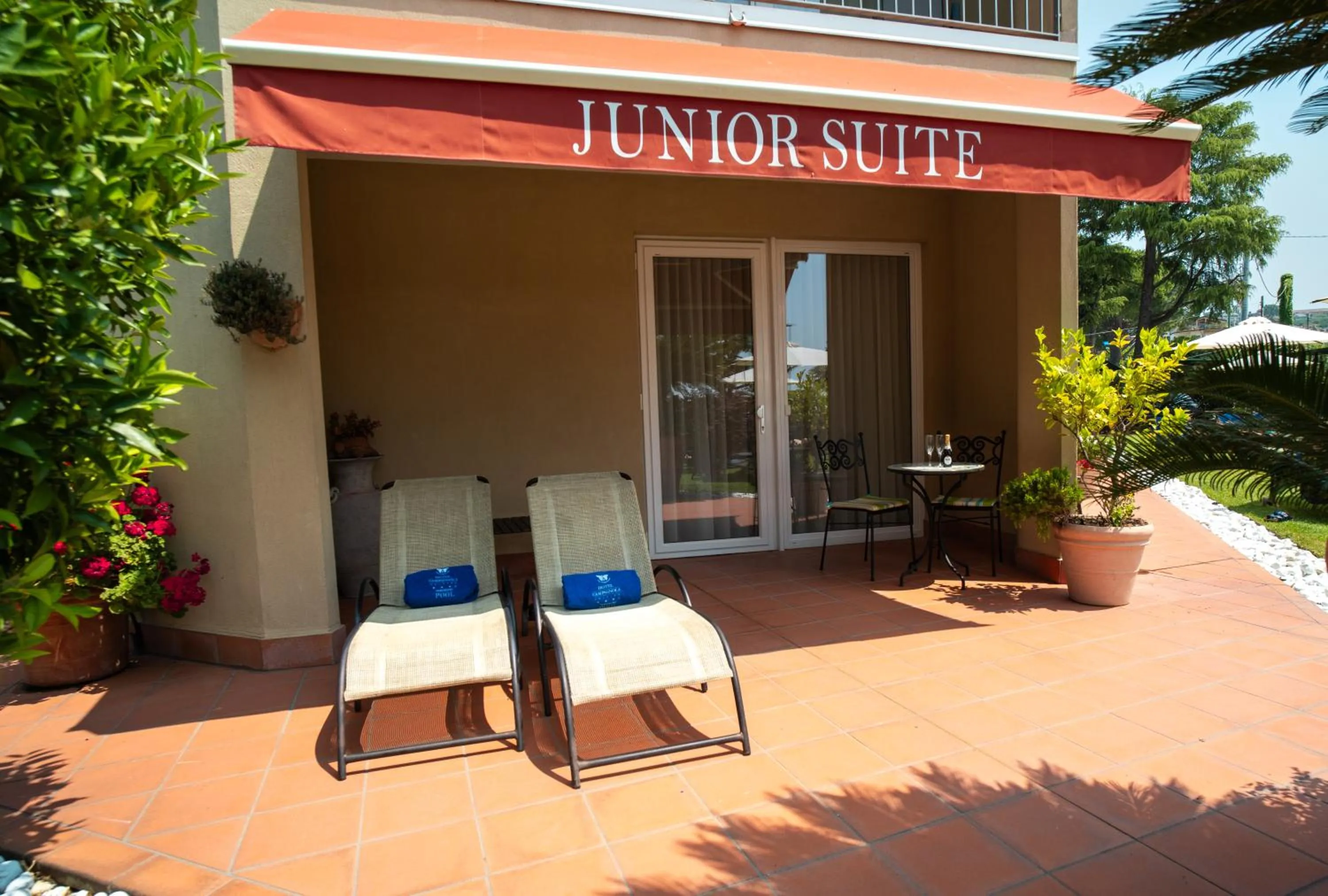 Balcony/Terrace in Hotel Campagnola