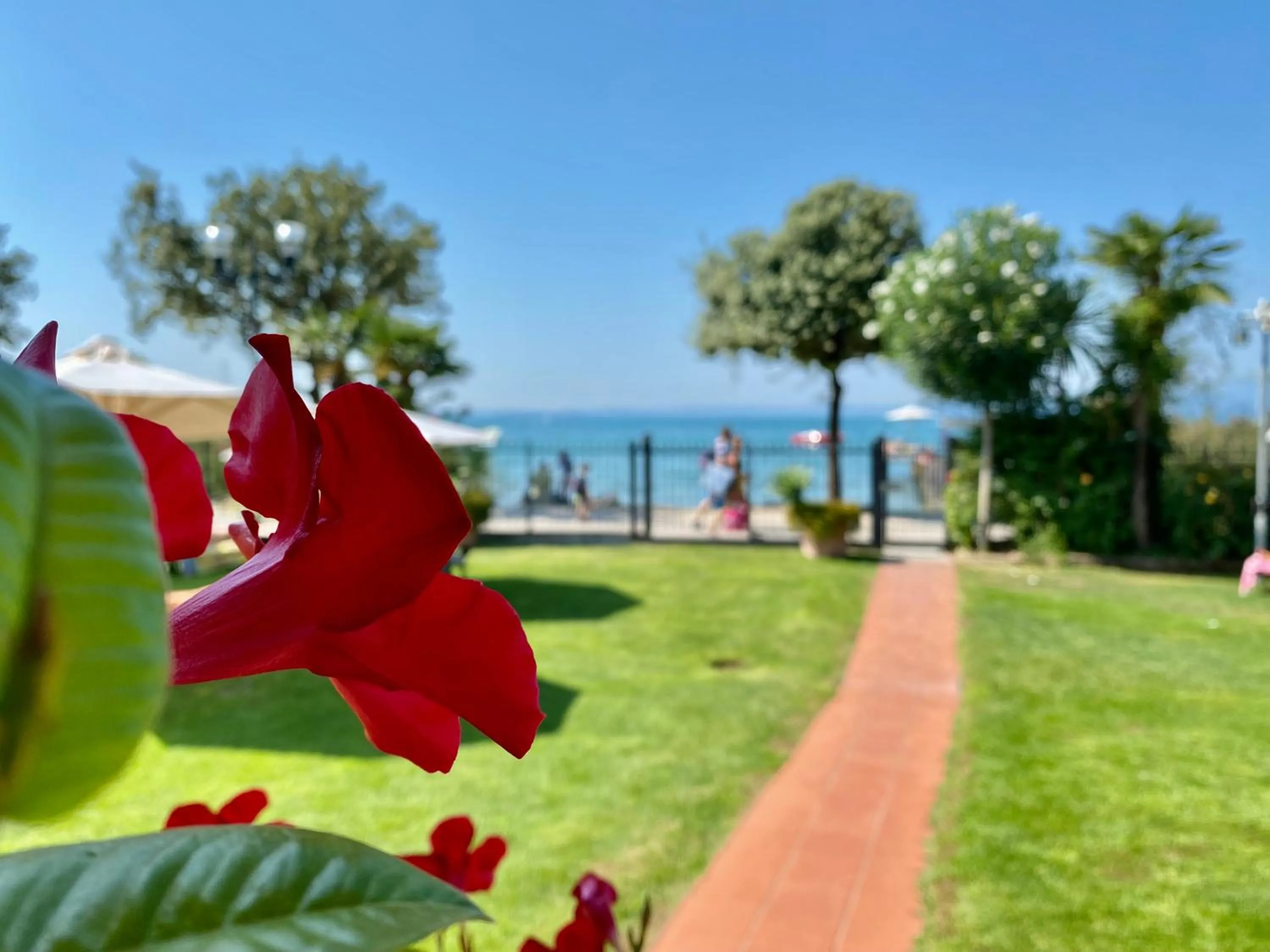 Lake view in Hotel Campagnola