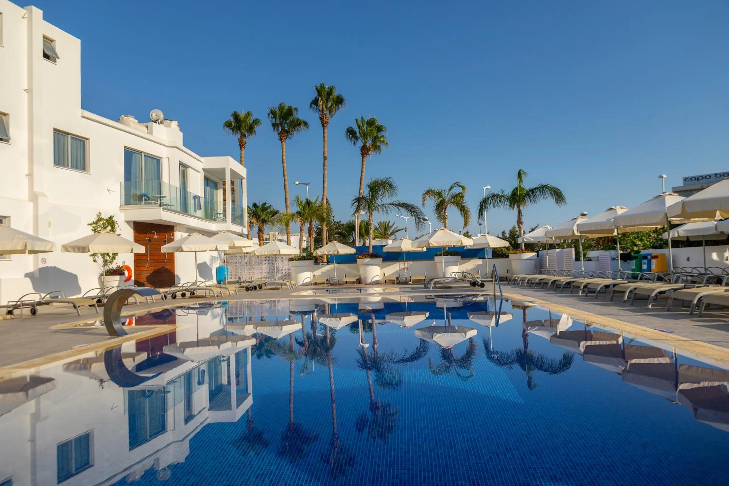 Swimming pool in Protaras Plaza Hotel