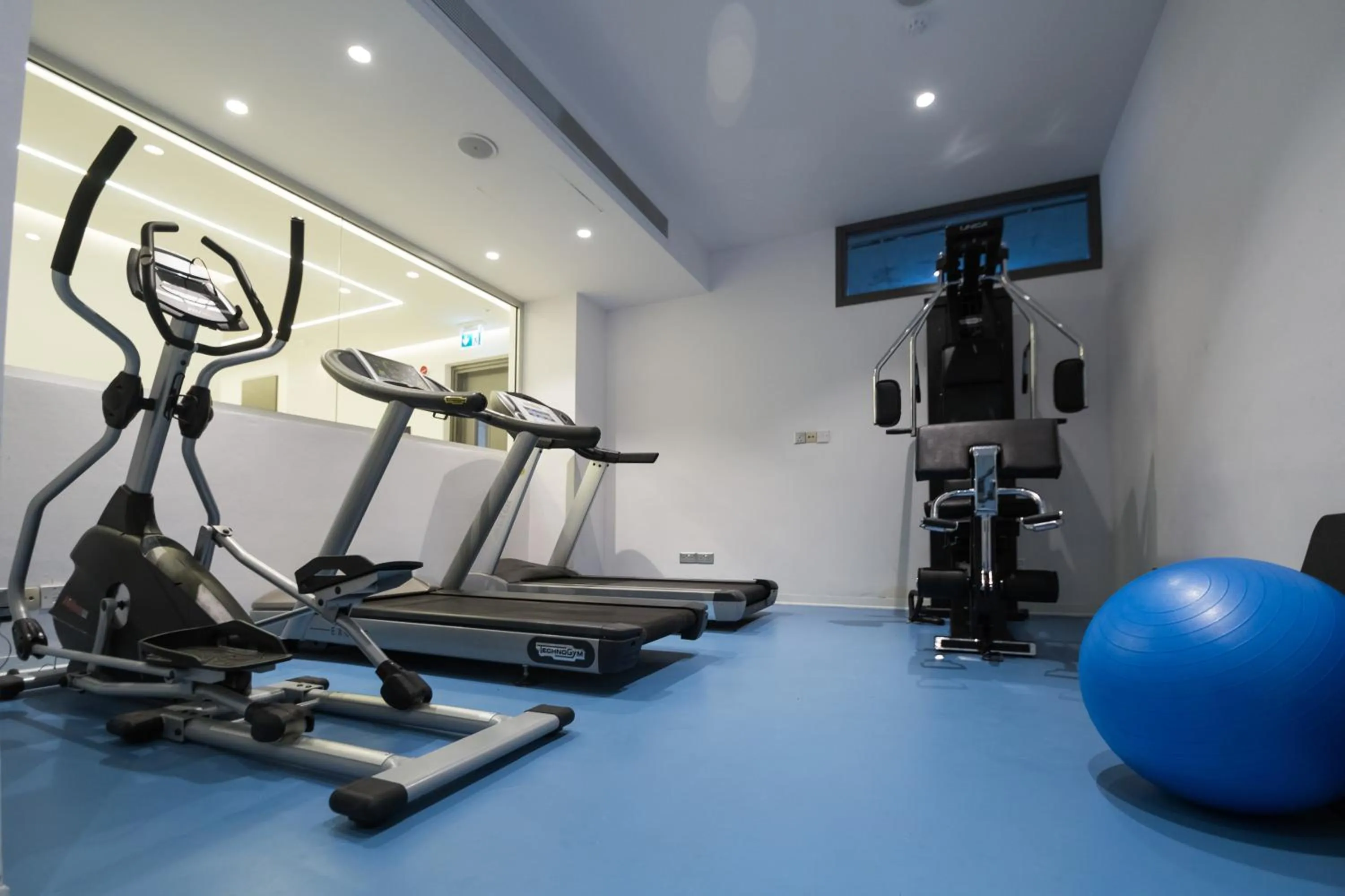Fitness centre/facilities in Protaras Plaza Hotel