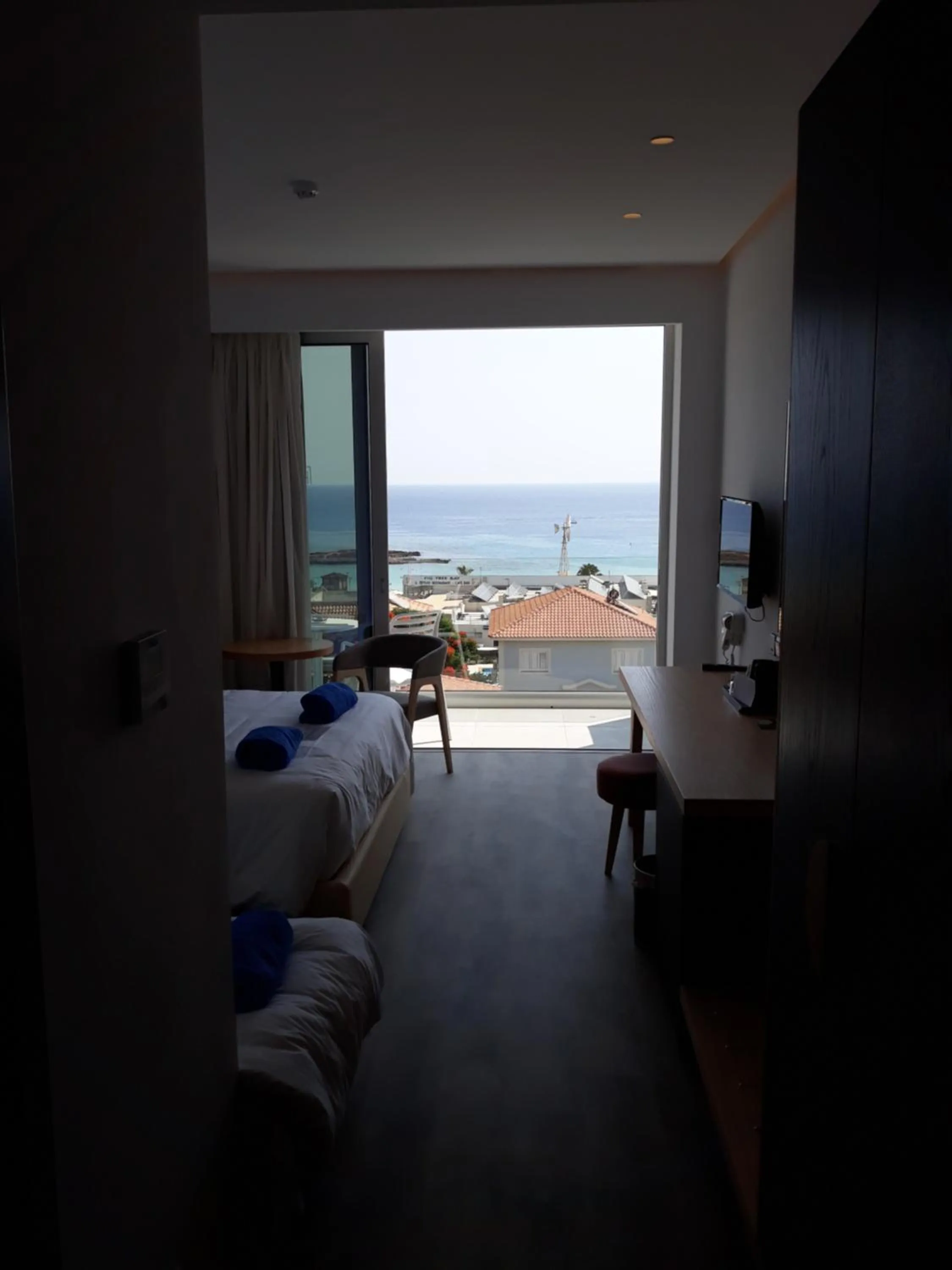 Sea view, Bed in Protaras Plaza Hotel