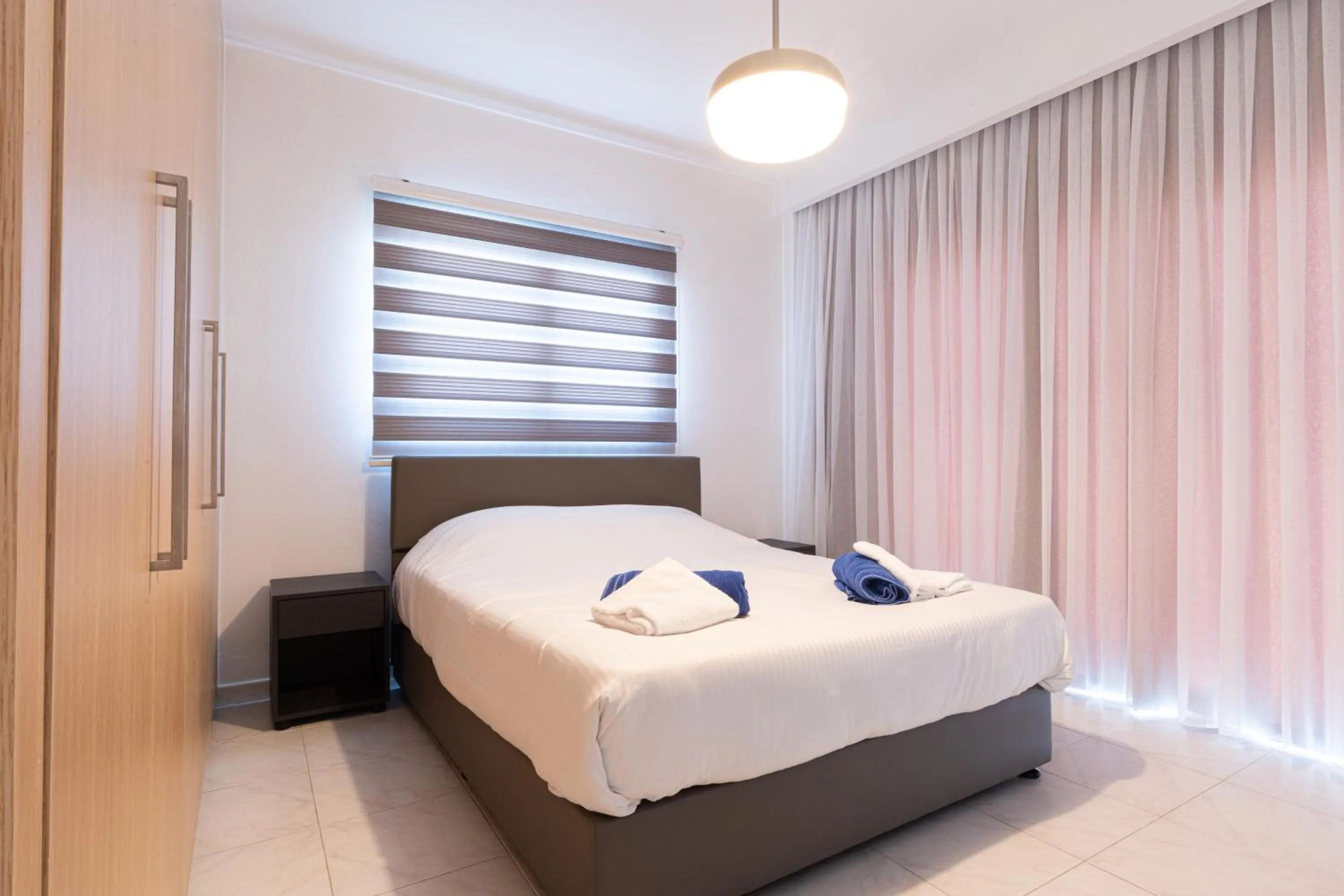 Bed in Protaras Plaza Hotel