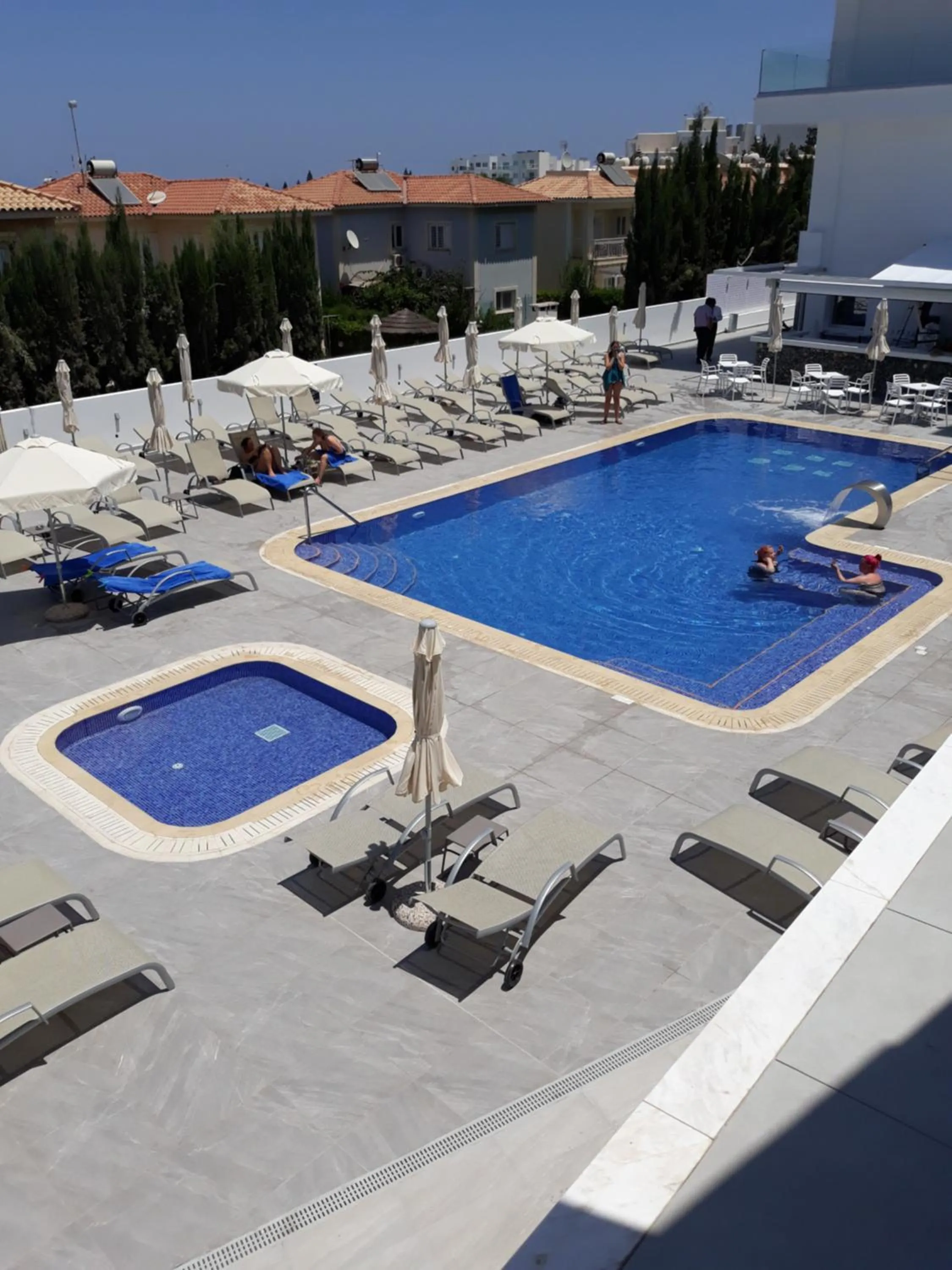 Swimming pool in Protaras Plaza Hotel