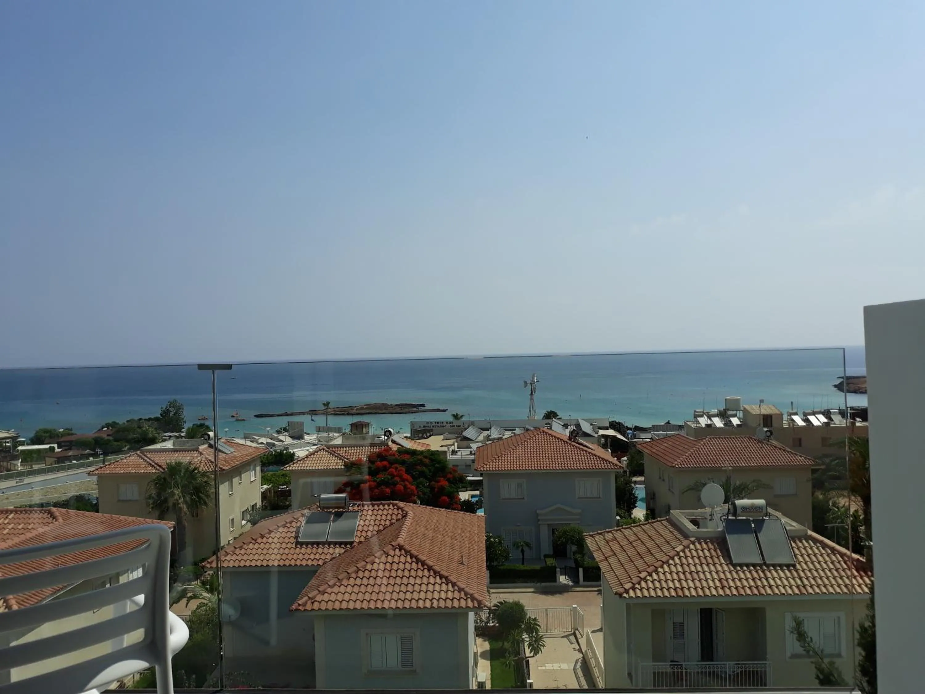 Sea view in Protaras Plaza Hotel