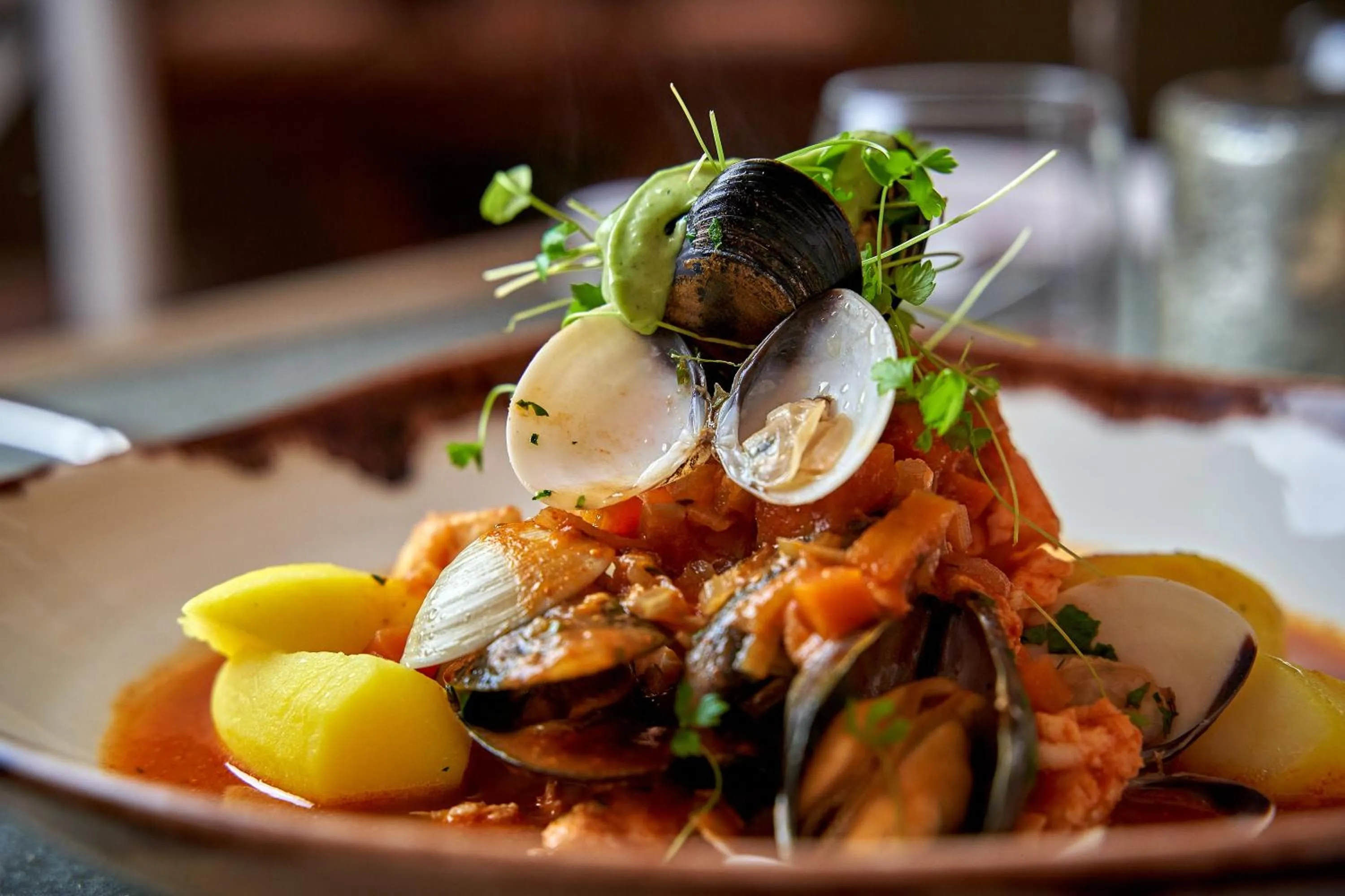 Food and drinks in The Horse And Groom Inn