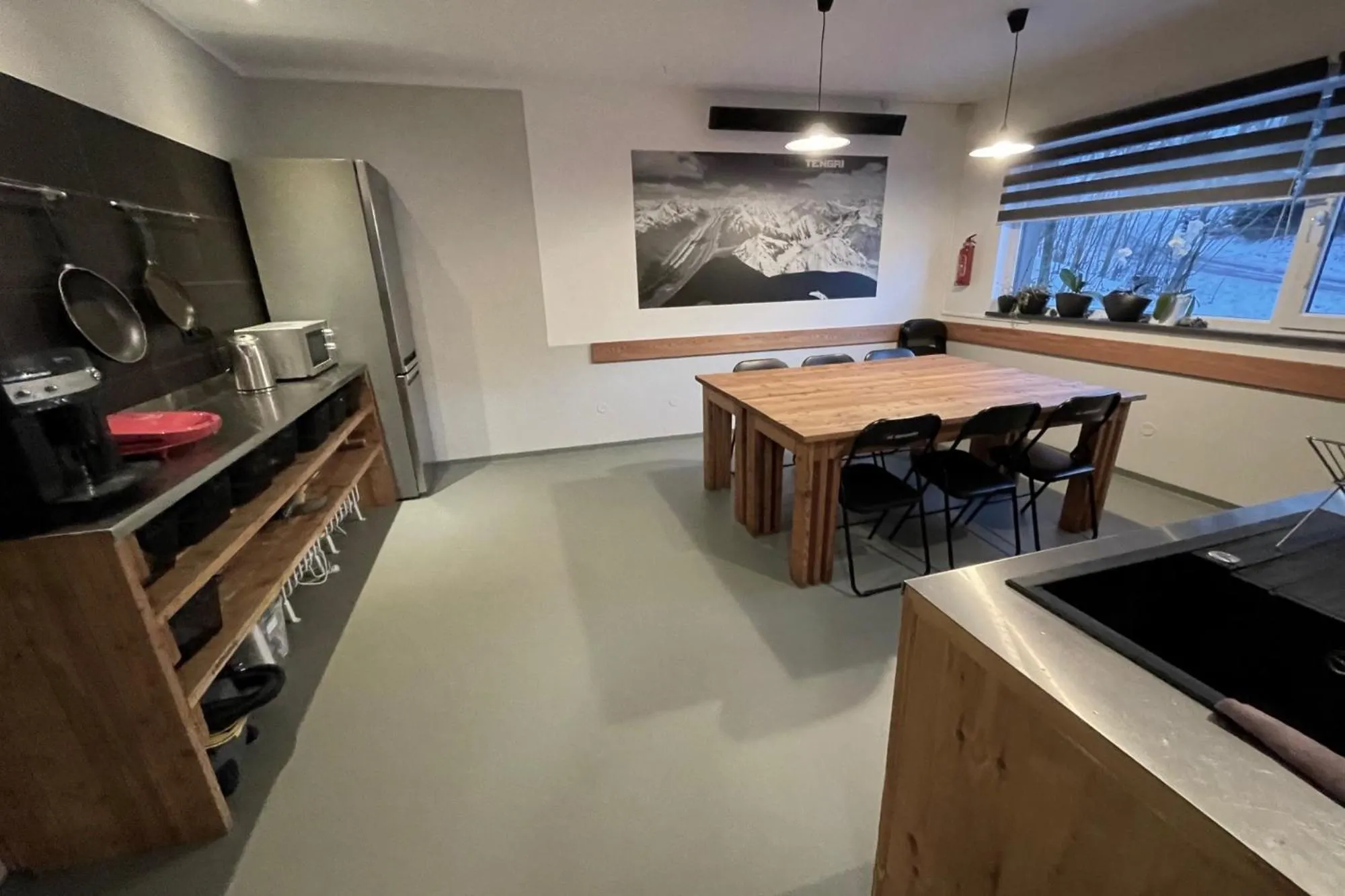 Dining area in Flight Park Javorovy