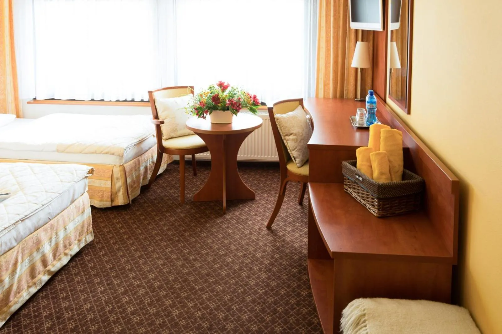 Bed in Hotel Astra Tajemniczy Ogród