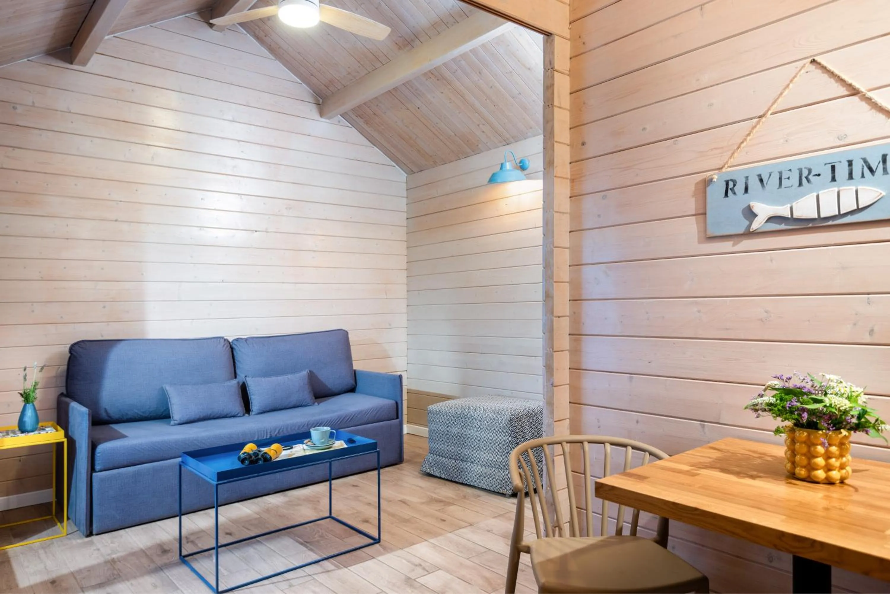 Living room in The Village- Jordan Riverside Travel Hotel