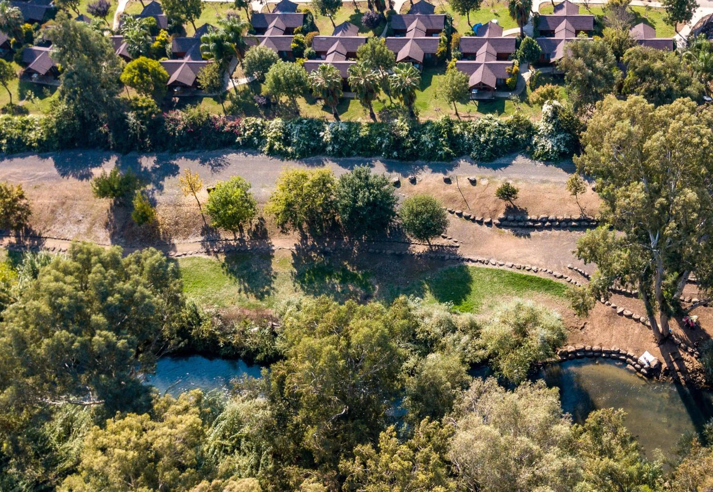 Bird's eye view in The Village- Jordan Riverside Travel Hotel