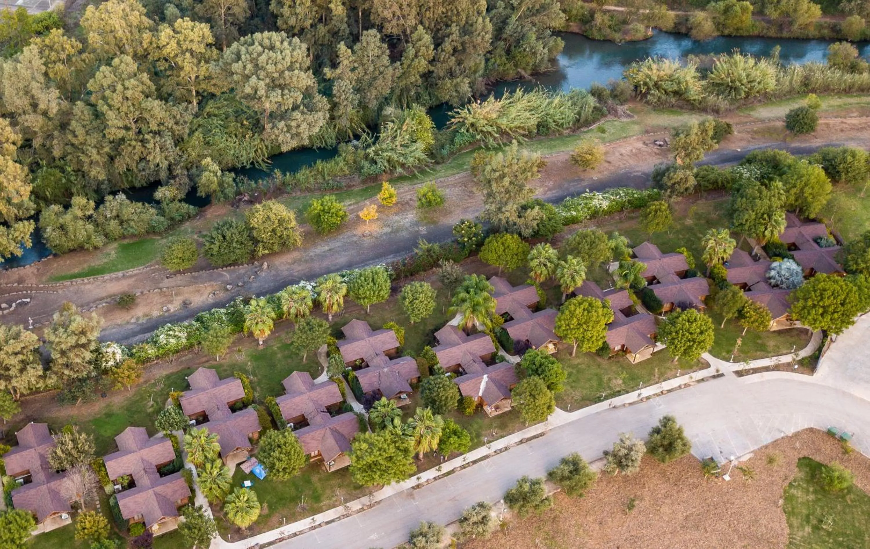 Bird's eye view in The Village- Jordan Riverside Travel Hotel
