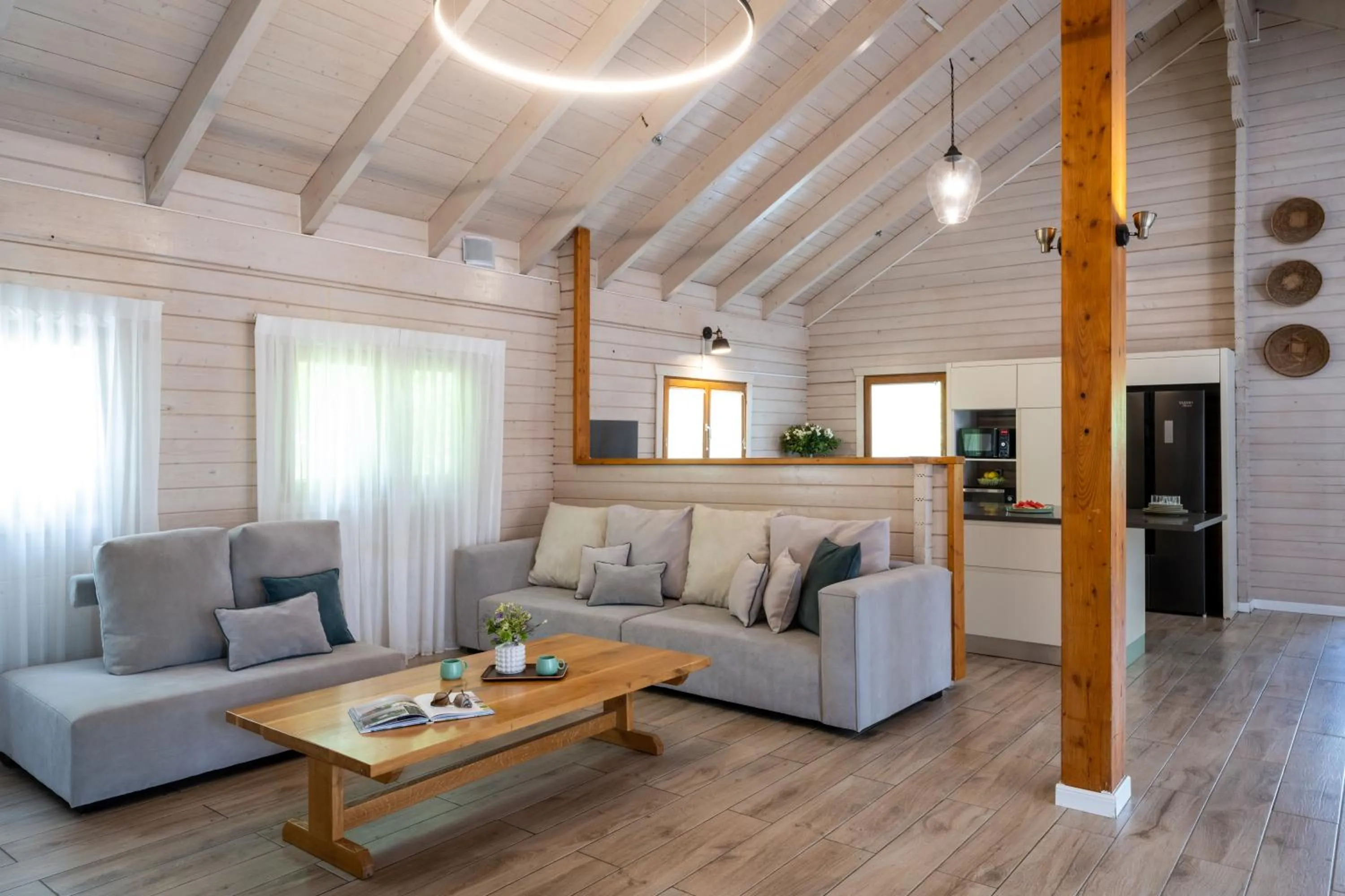 Living room in The Village- Jordan Riverside Travel Hotel