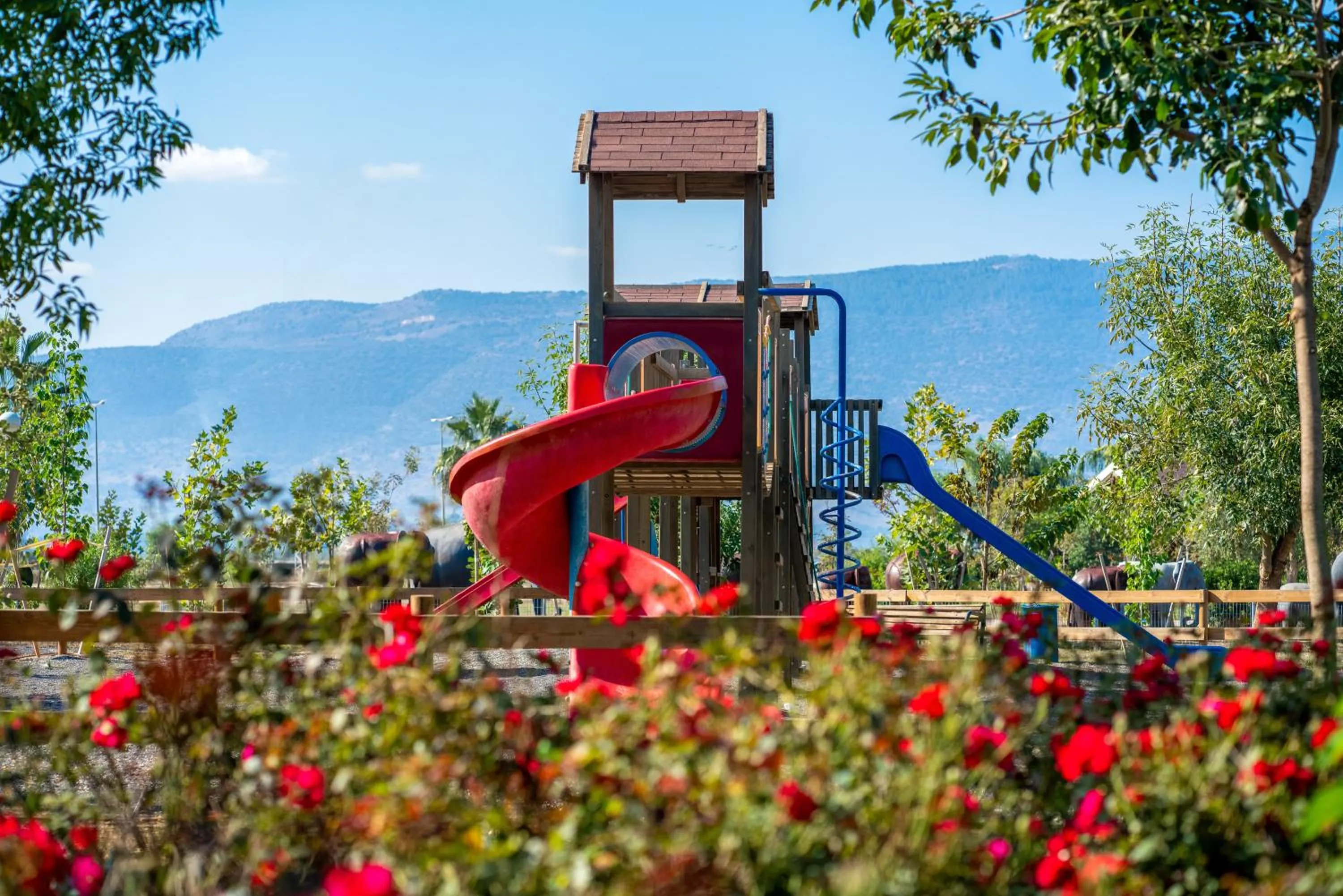 Children play ground in The Village- Jordan Riverside Travel Hotel