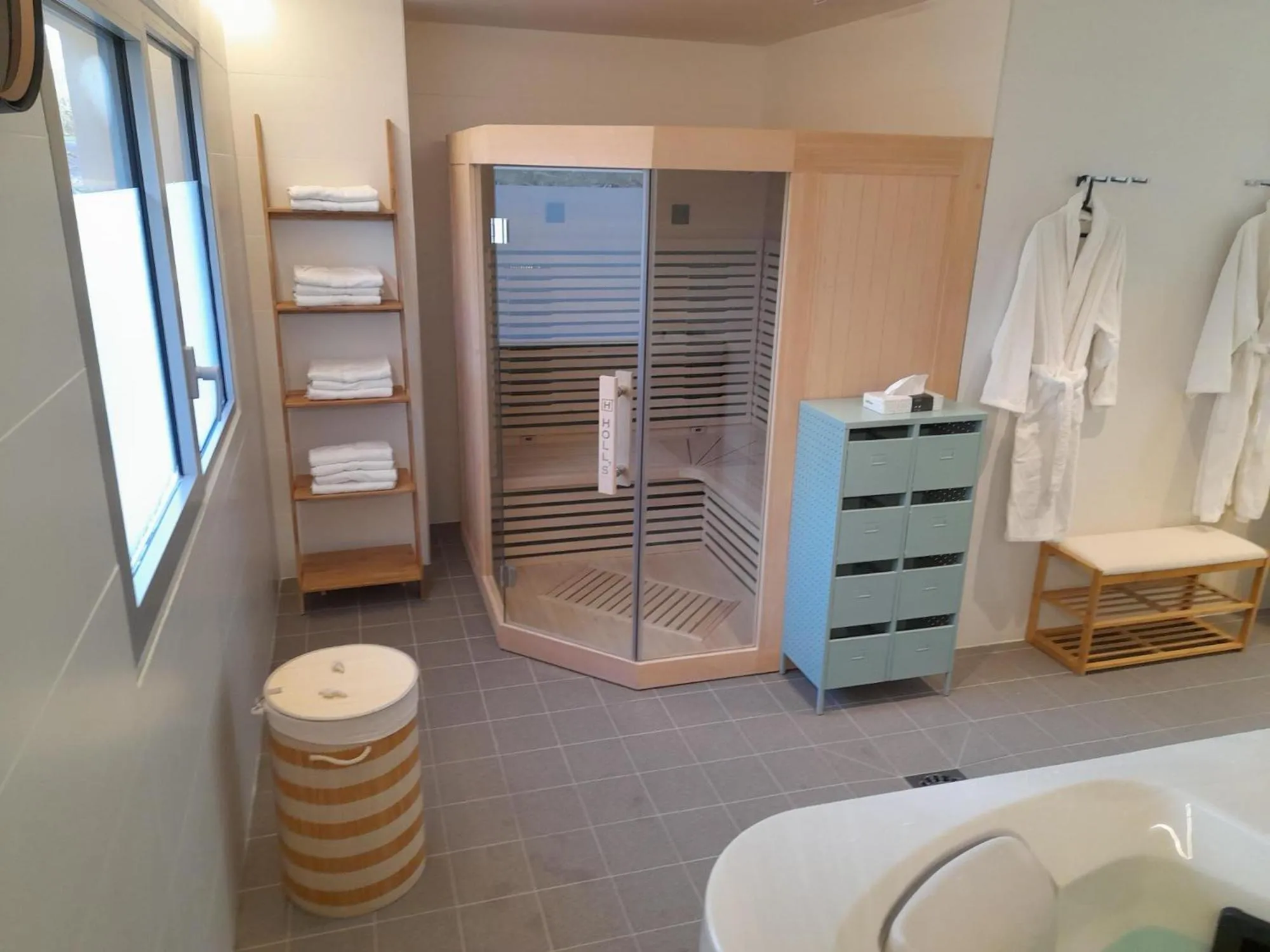 Sauna in The Originals City, Ara Hôtel, Landerneau