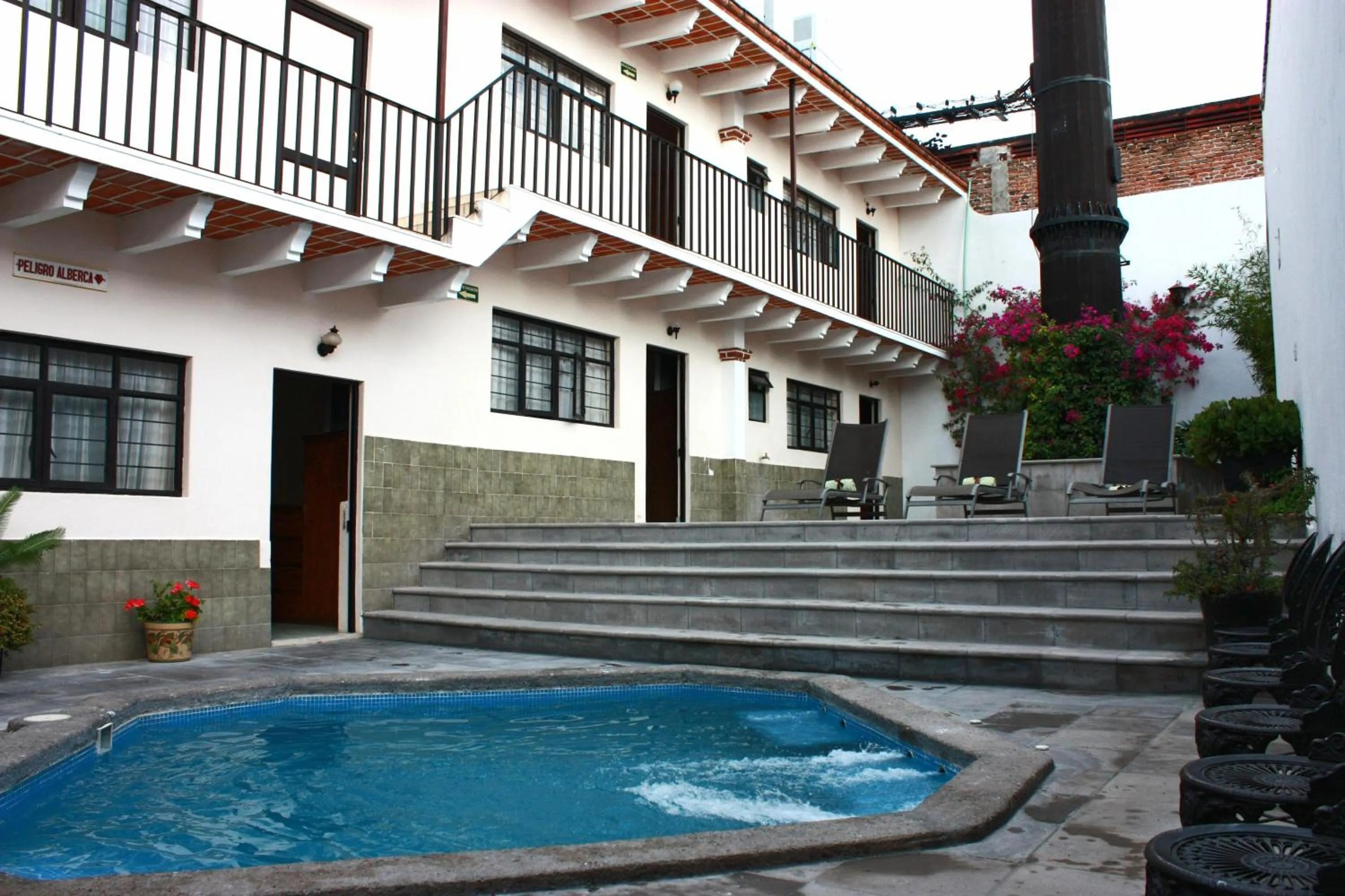 Hot Tub in Casa Blanca Tequisquiapan