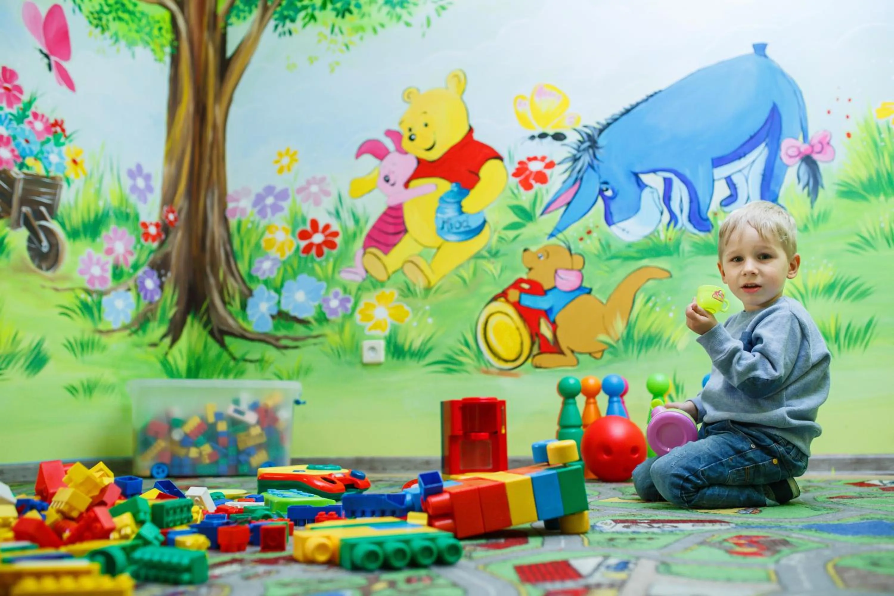 Children play ground in Hotel Wiosna