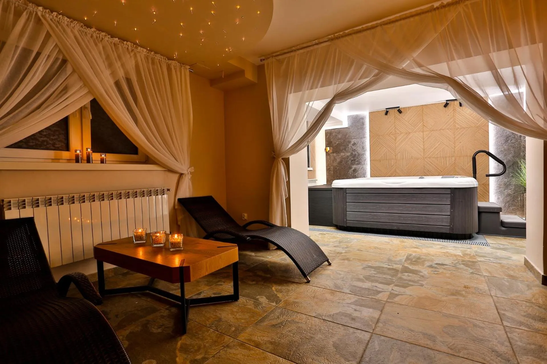 Sauna, Bed in Hotel Wiosna