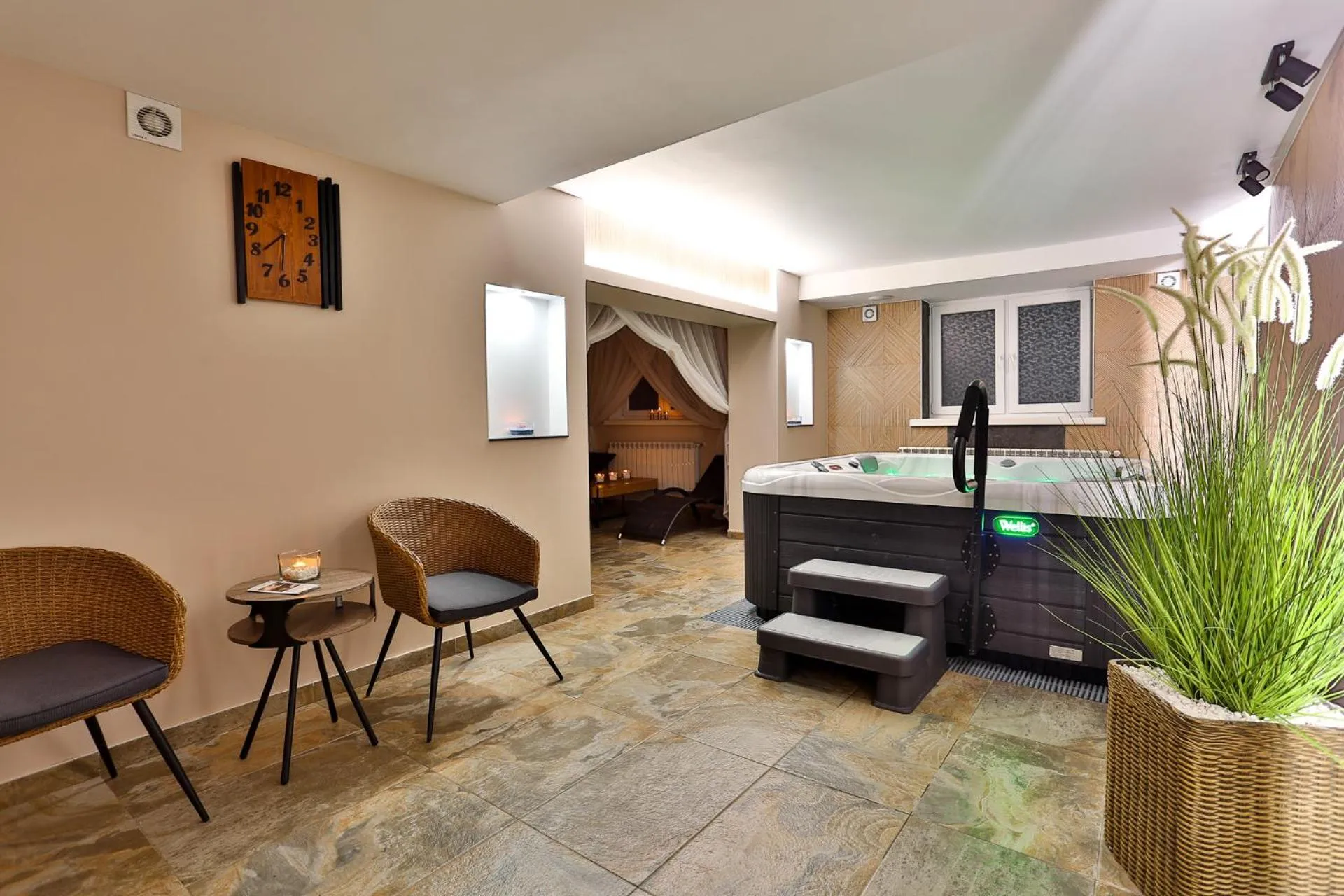 Sauna in Hotel Wiosna