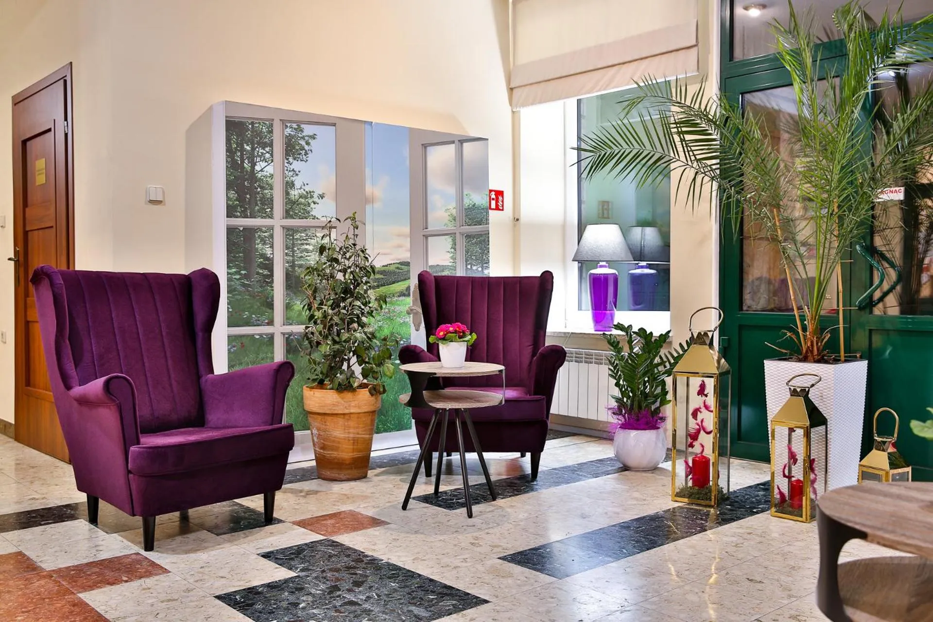 Lobby or reception in Hotel Wiosna