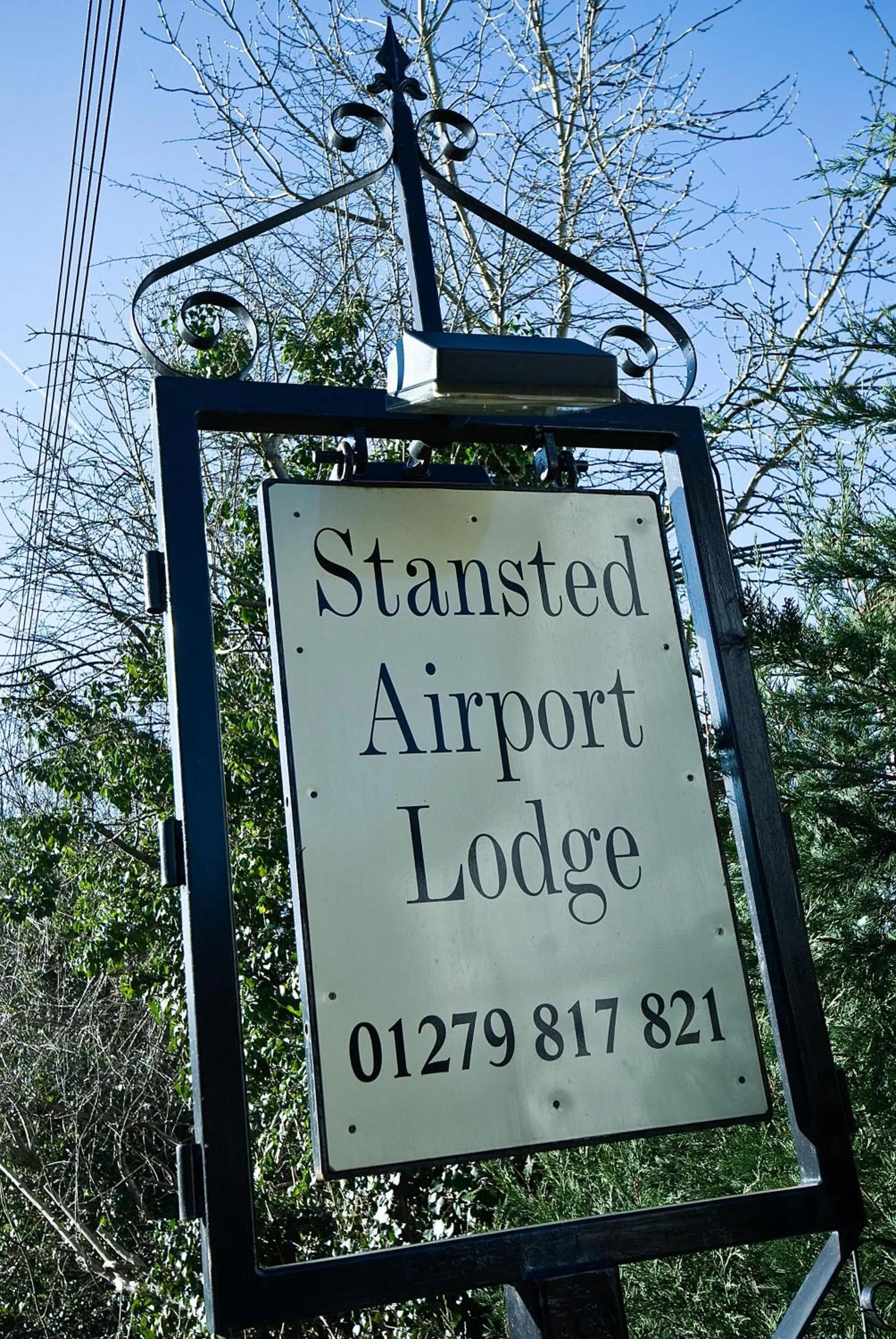 Street view in Stansted Airport Lodge
