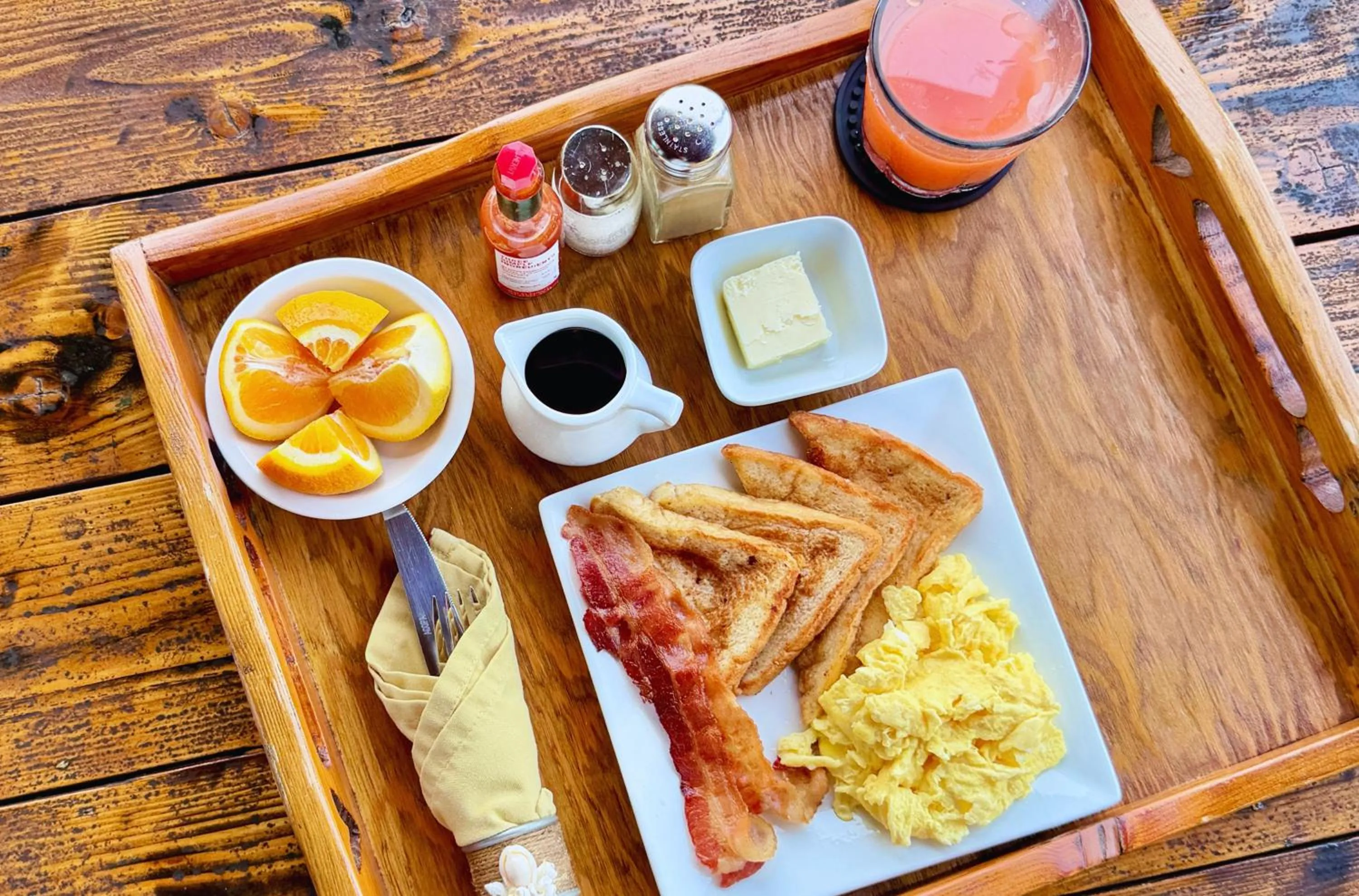 Breakfast in Palau Carolines Resort