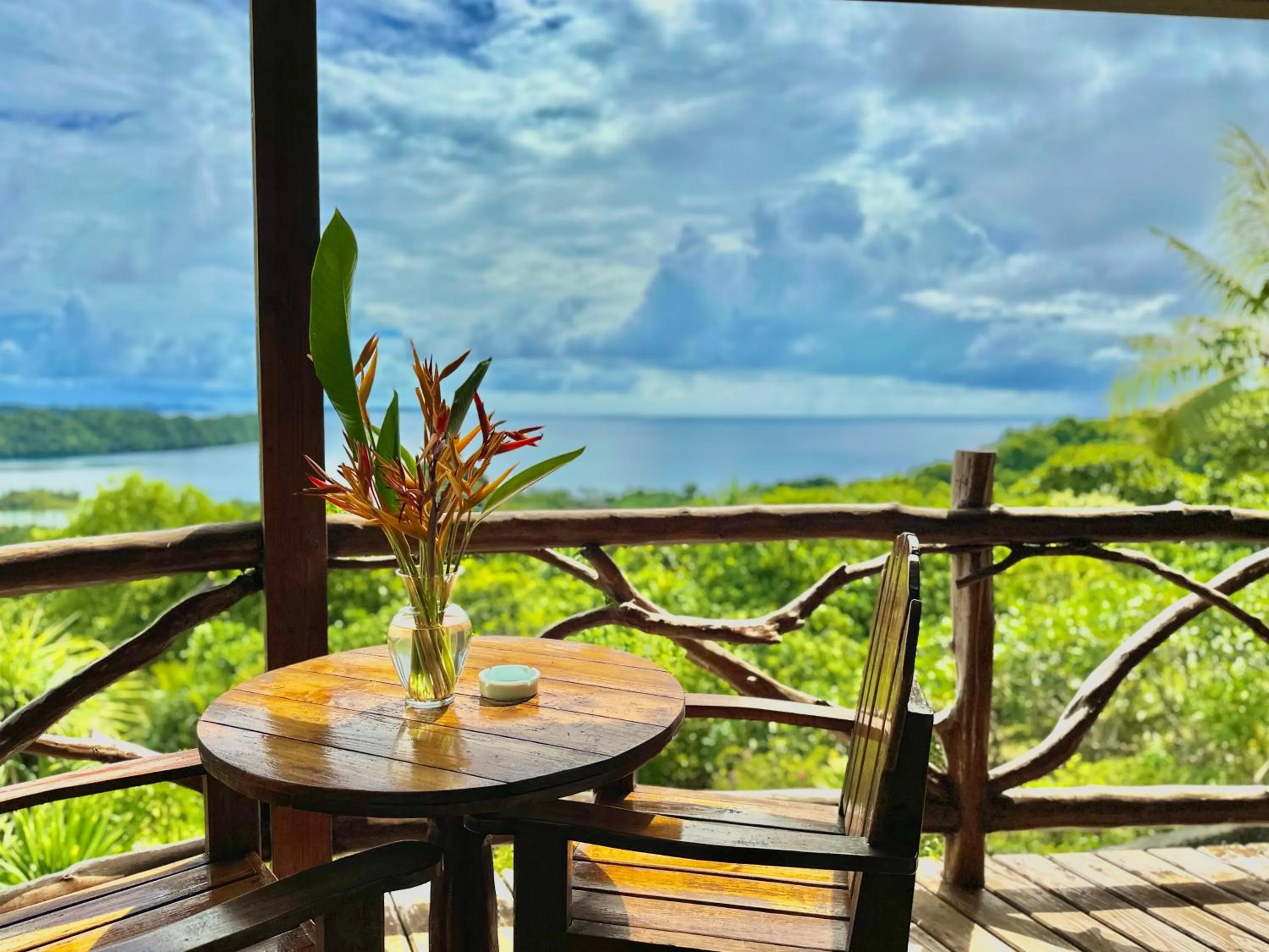 Balcony/Terrace in Palau Carolines Resort