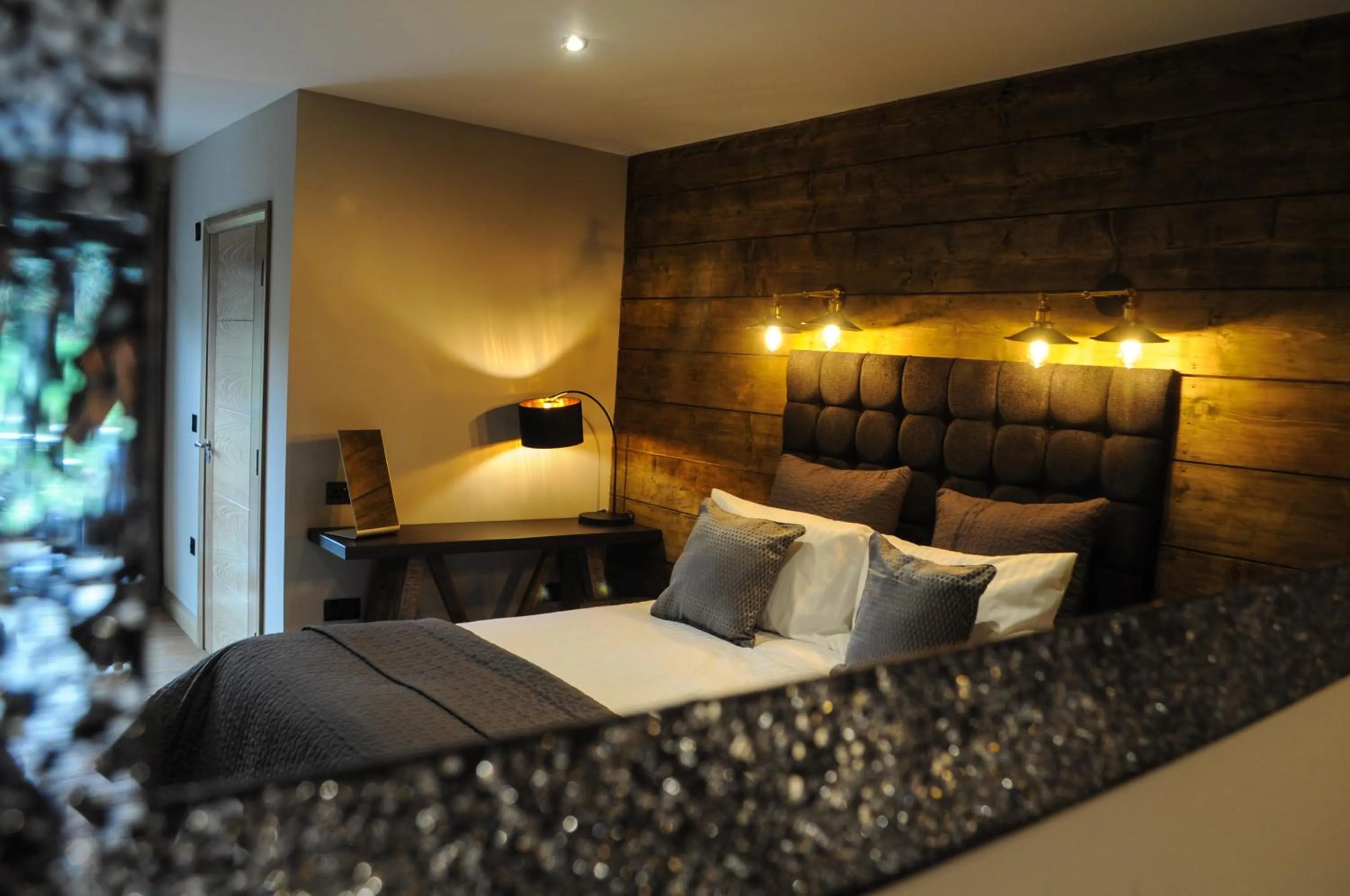 Decorative detail, Bed in The Corran