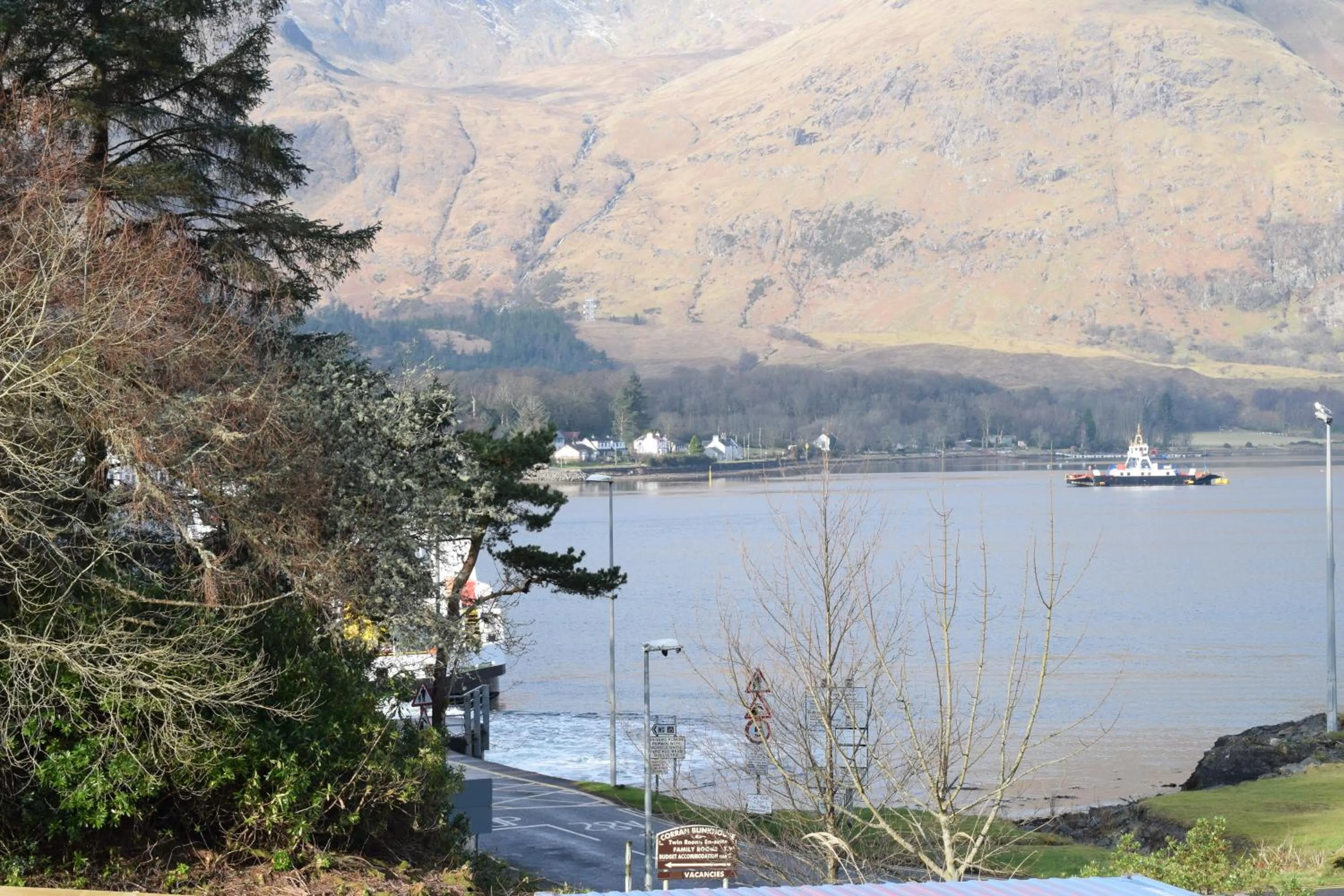 Sea view in The Corran