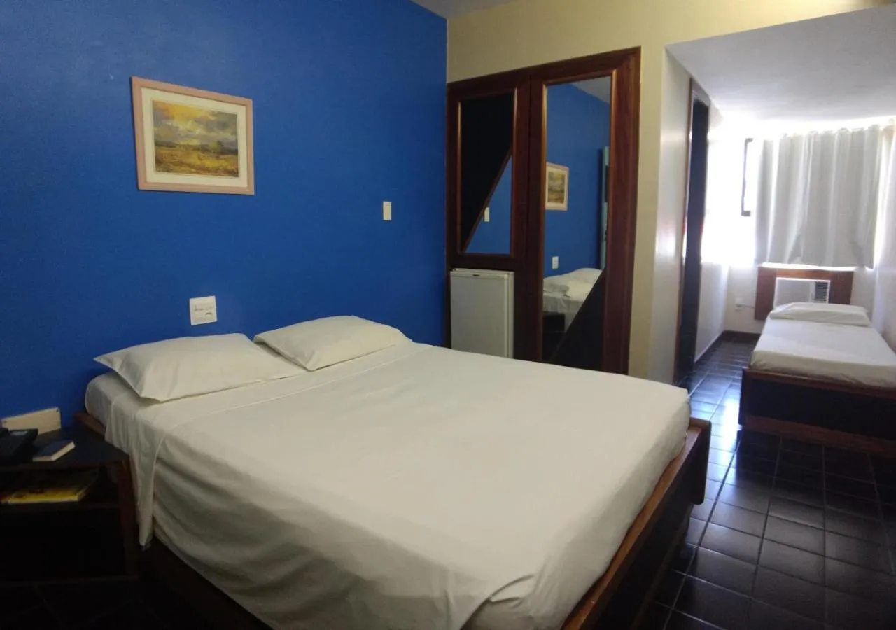 Bed in Hotel Praia da Sereia