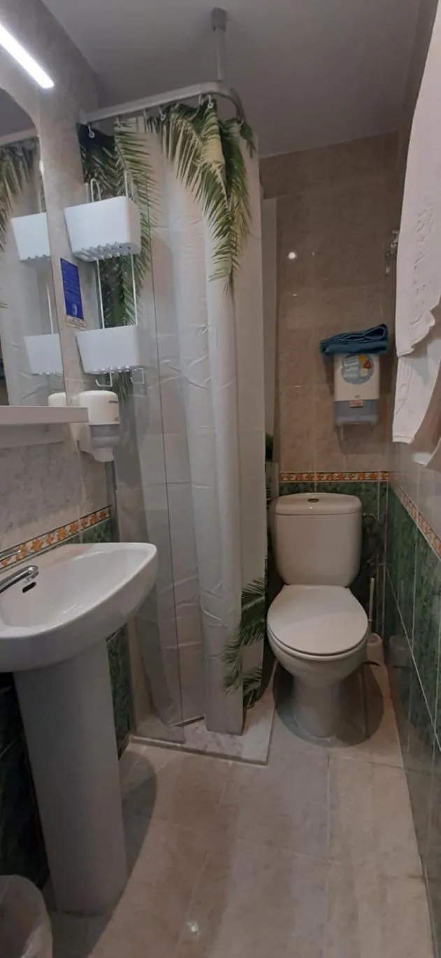 Bathroom in Hostal Verdemar