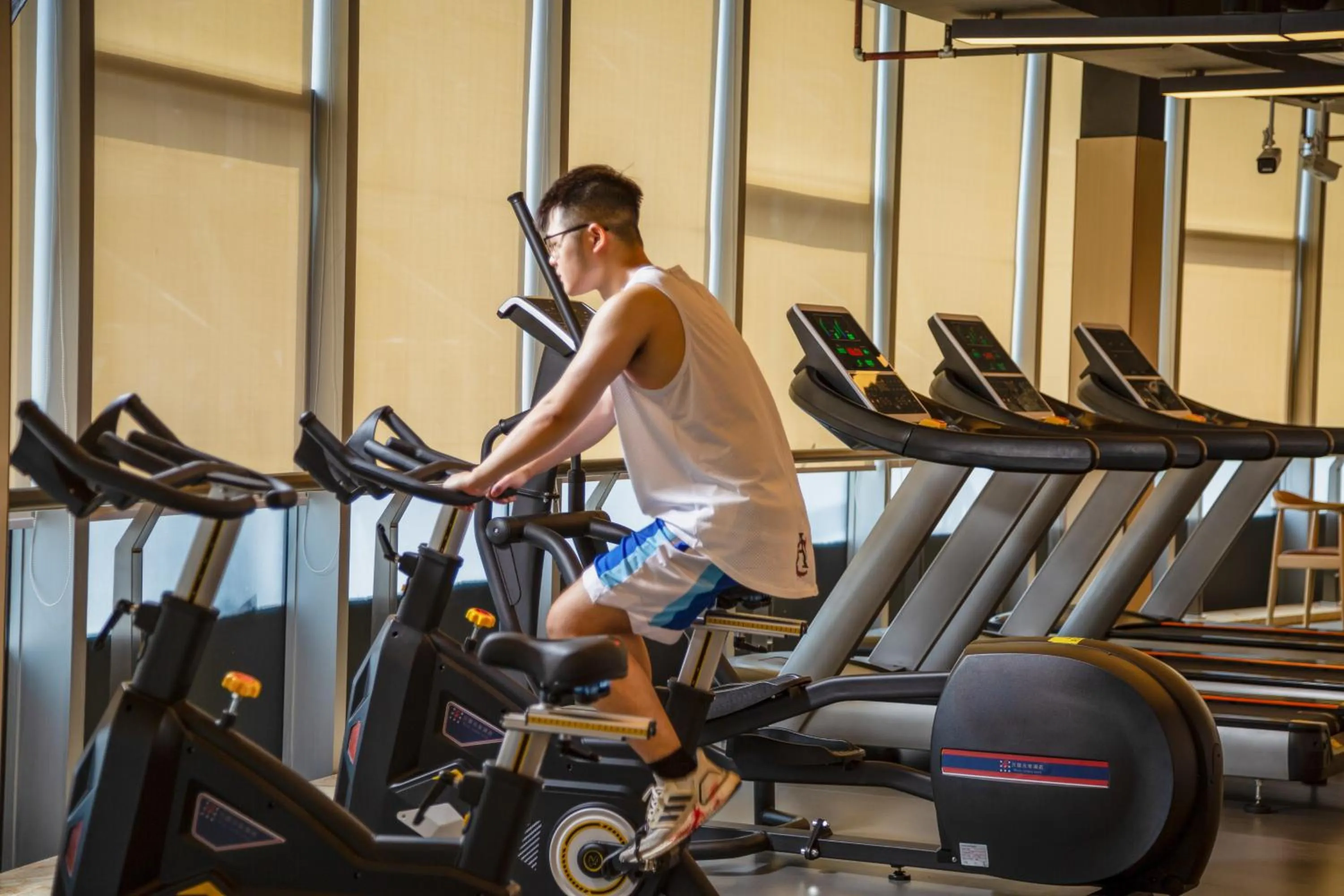 Fitness centre/facilities in Guangzhou Wogo Yuanbao Hotel-Zhujiang New Town