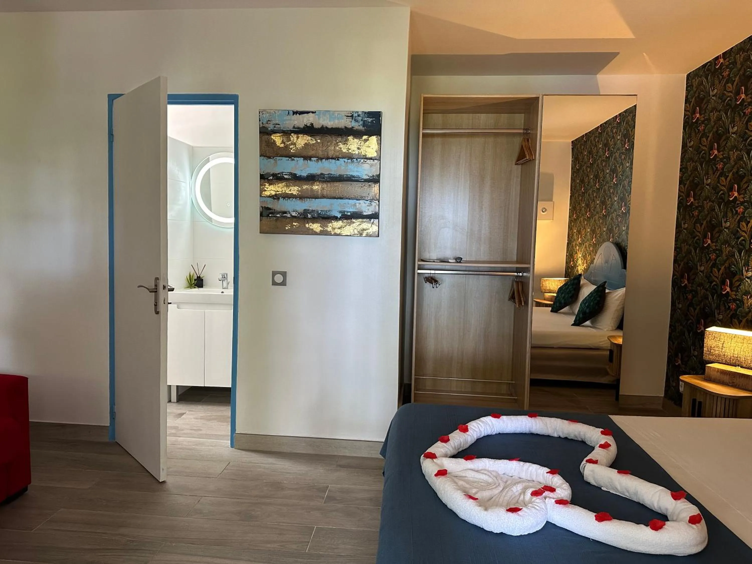 Bed in Résidence Vue Mer