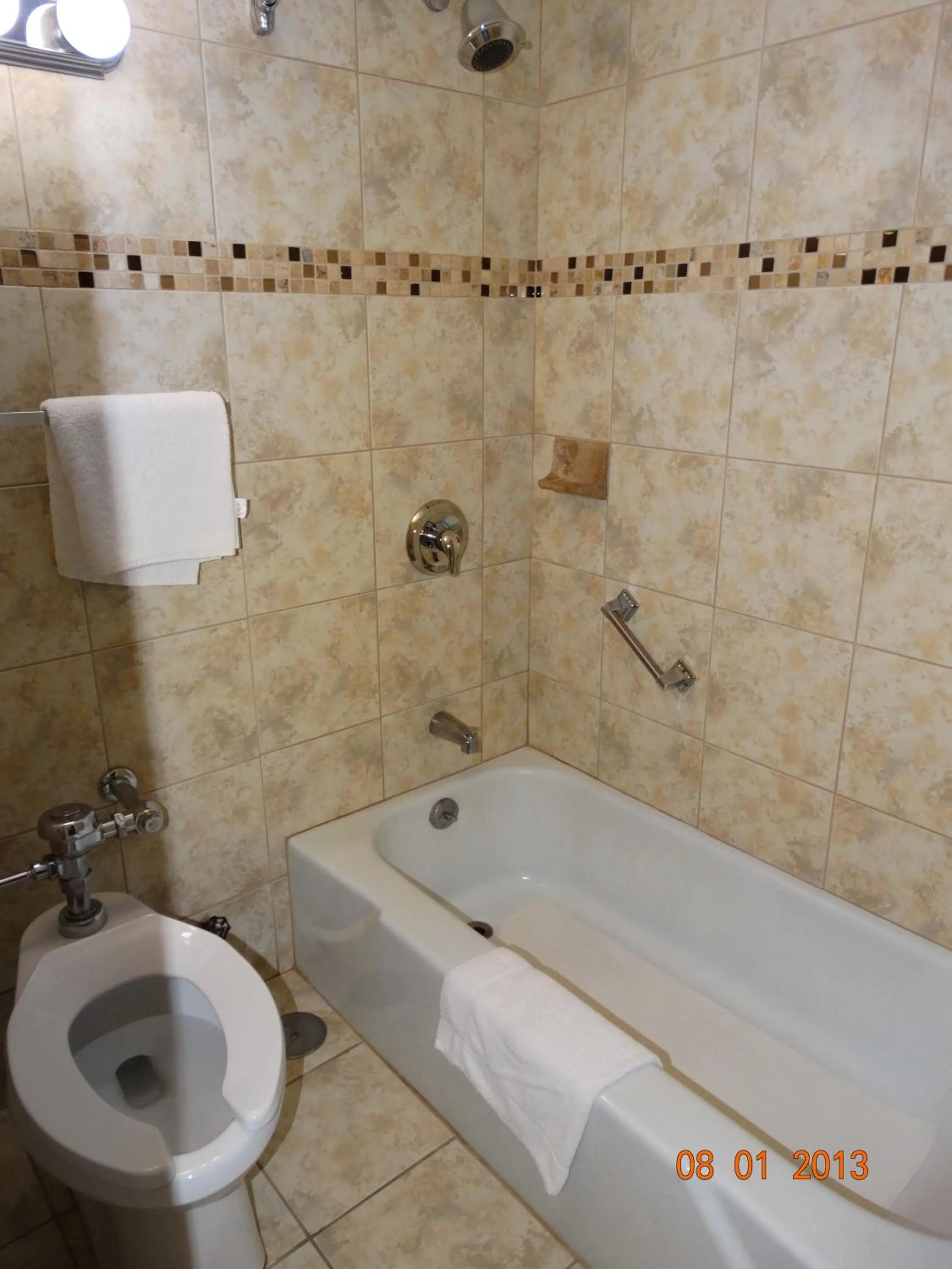 Bathroom in Colony Motel