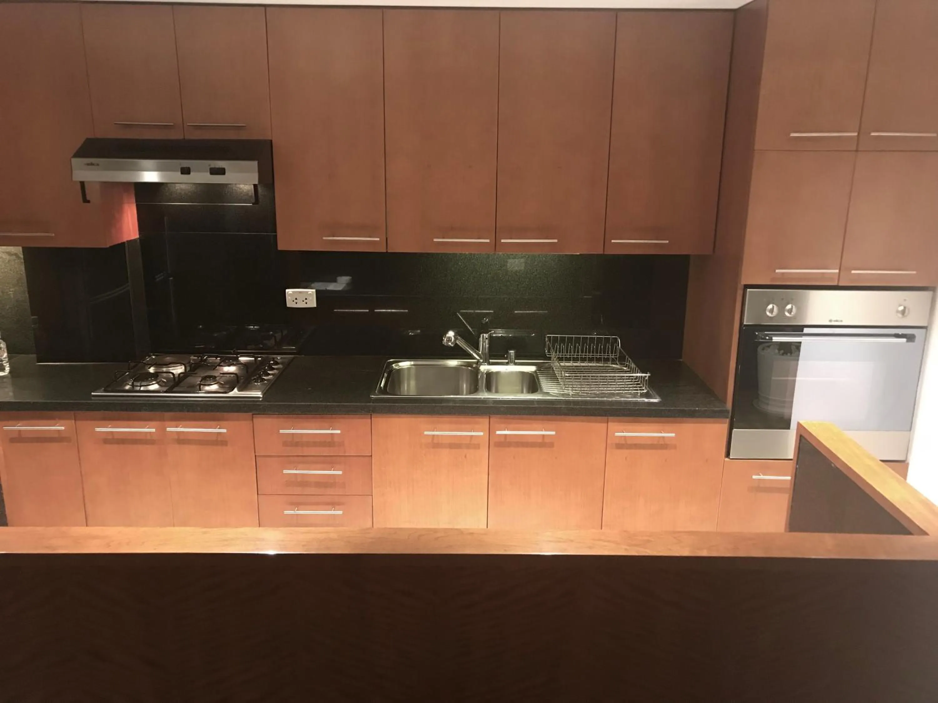 Kitchen or kitchenette in Downtown Retro Serviced Apartment