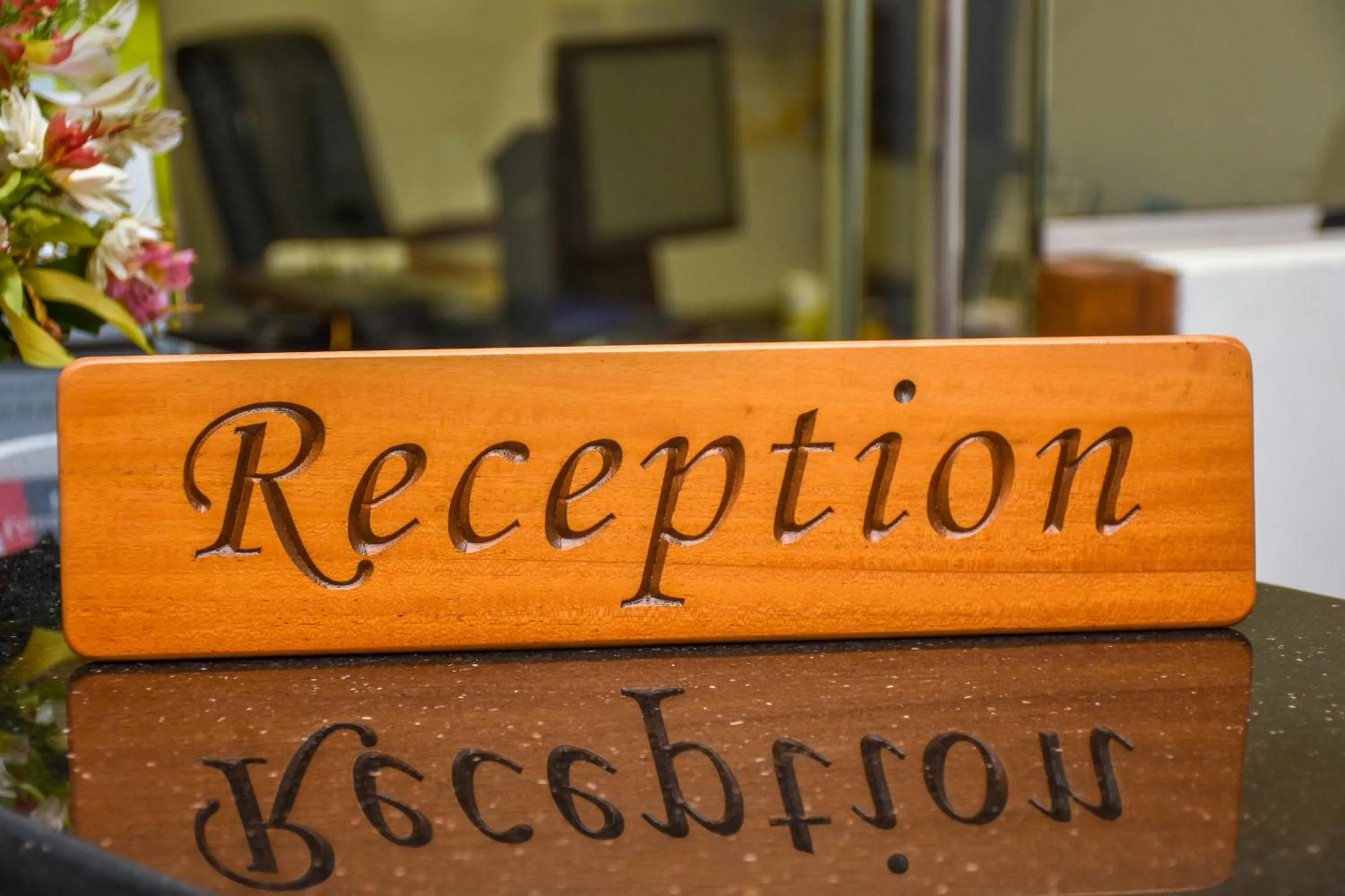 Lobby or reception in Asian Grand Hotel