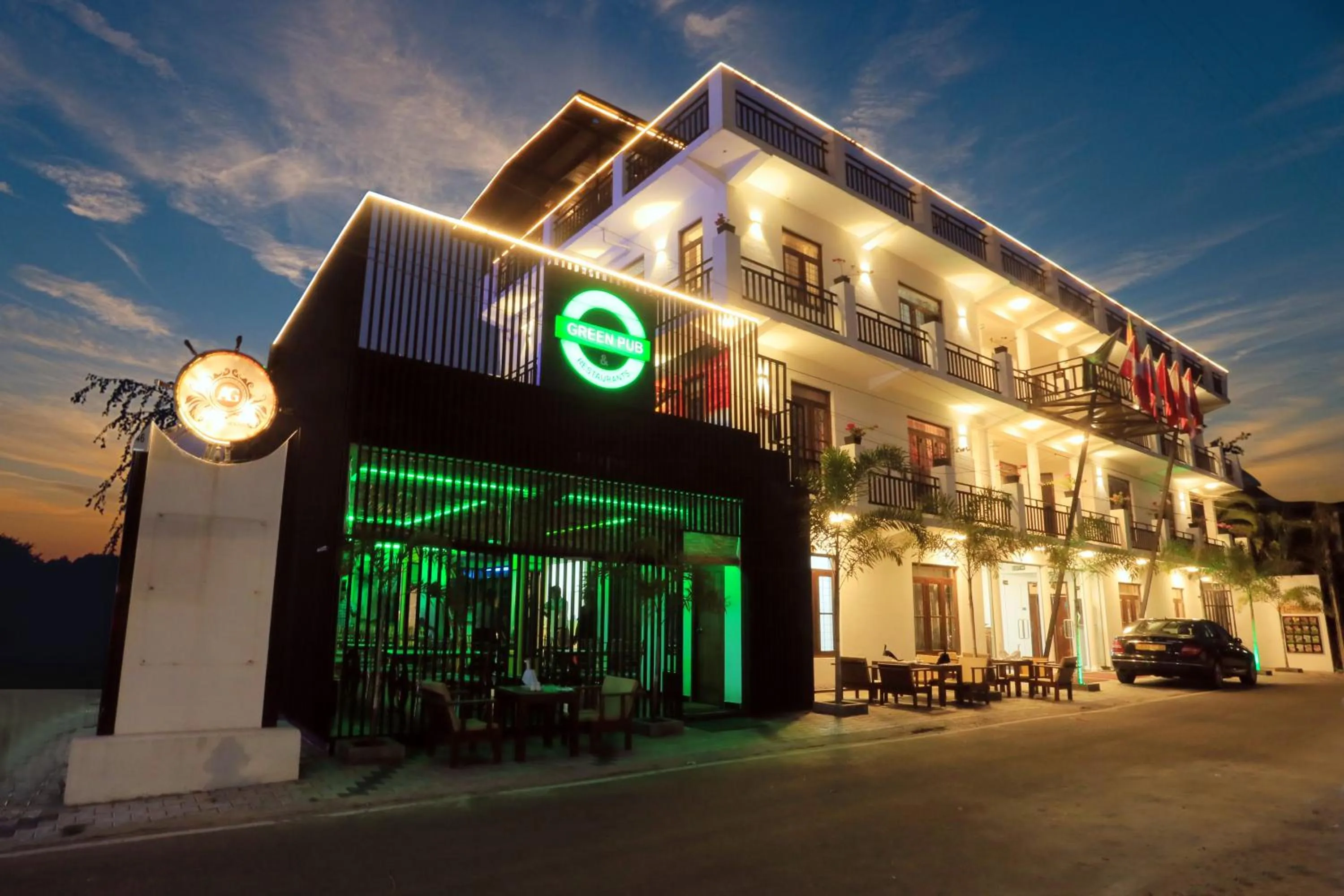 Property building in Asian Grand Hotel