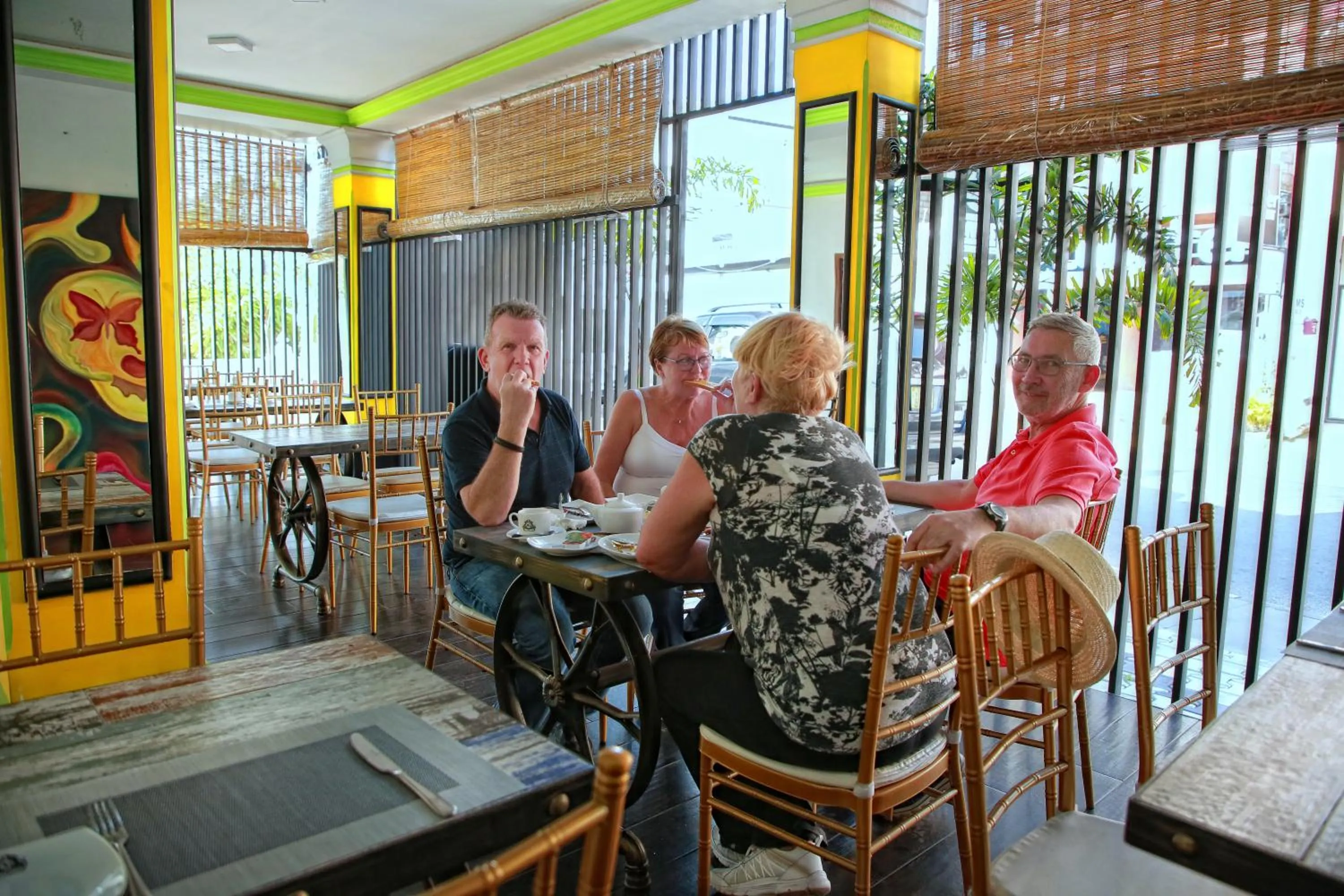 Guests in Asian Grand Hotel