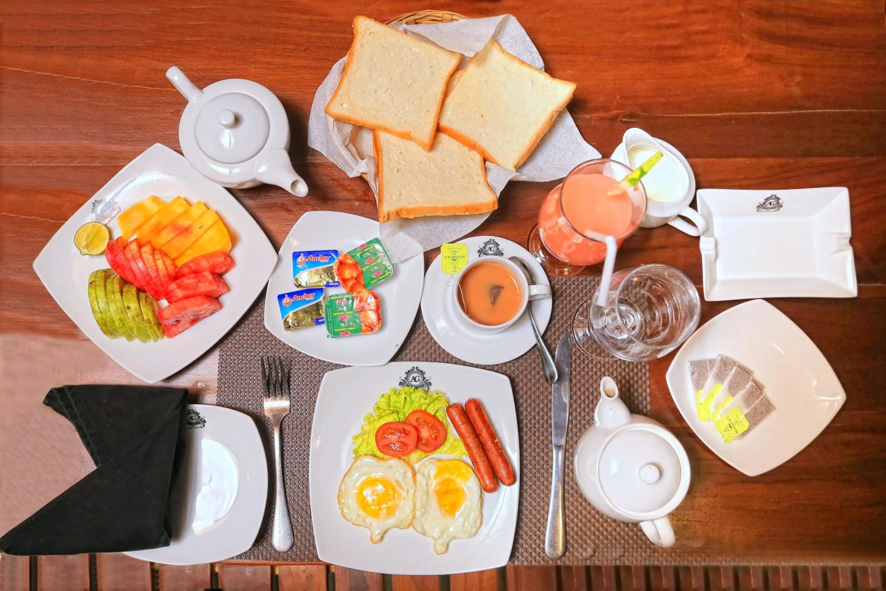 Breakfast in Asian Grand Hotel